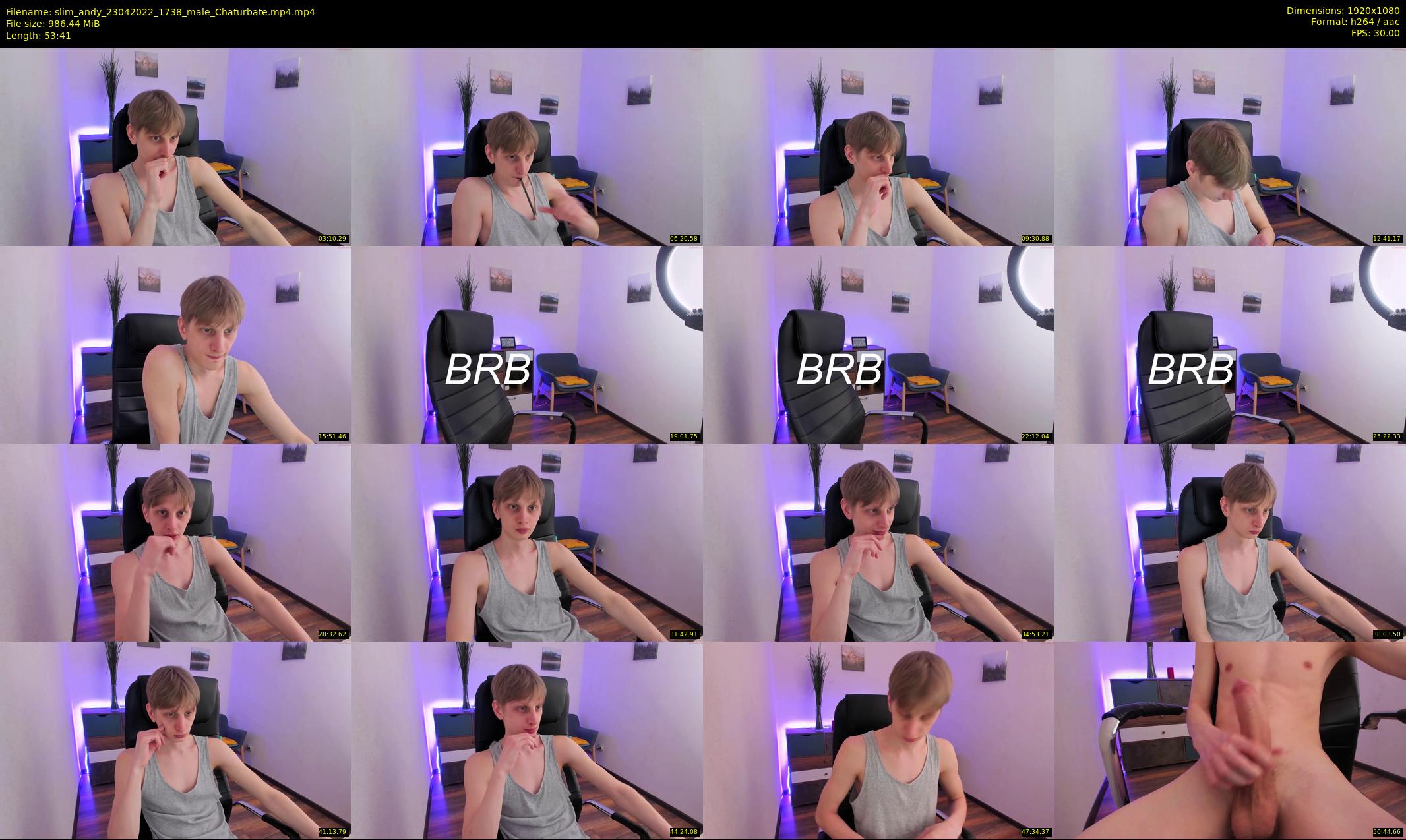 slim_andy — 54 minute Chaturbate male cam show recording, 1080p, Apr 23, 2022