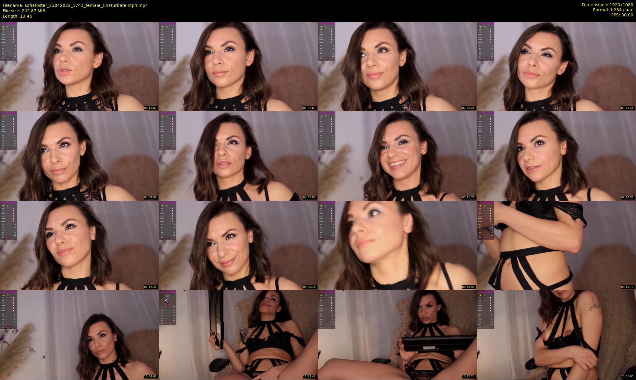 sofiafoster — 14 minute Chaturbate female cam show recording, 1080p, Apr 23, 2022
