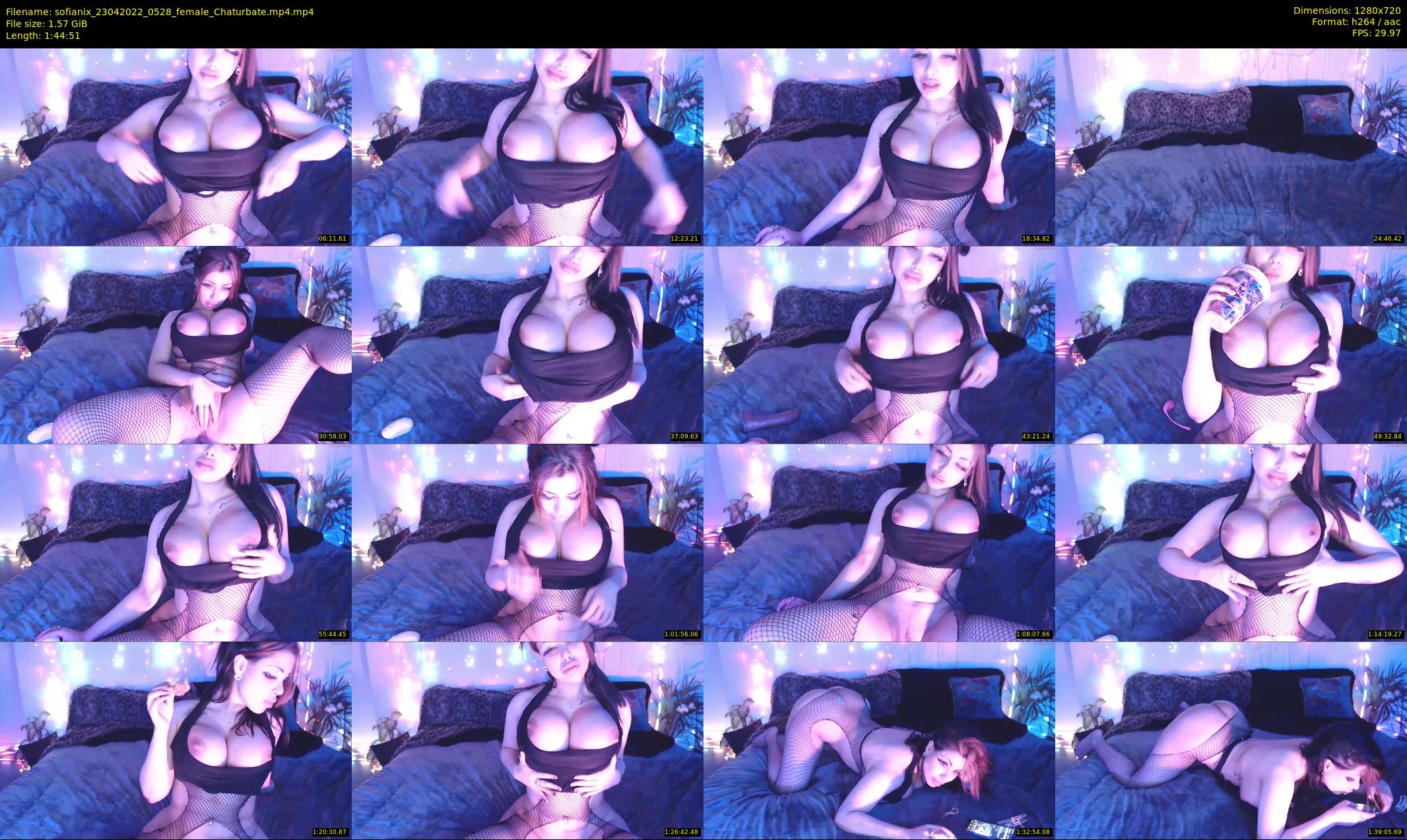 sofianix — 105 minute Chaturbate female cam show recording, 720p, Apr 23, 2022