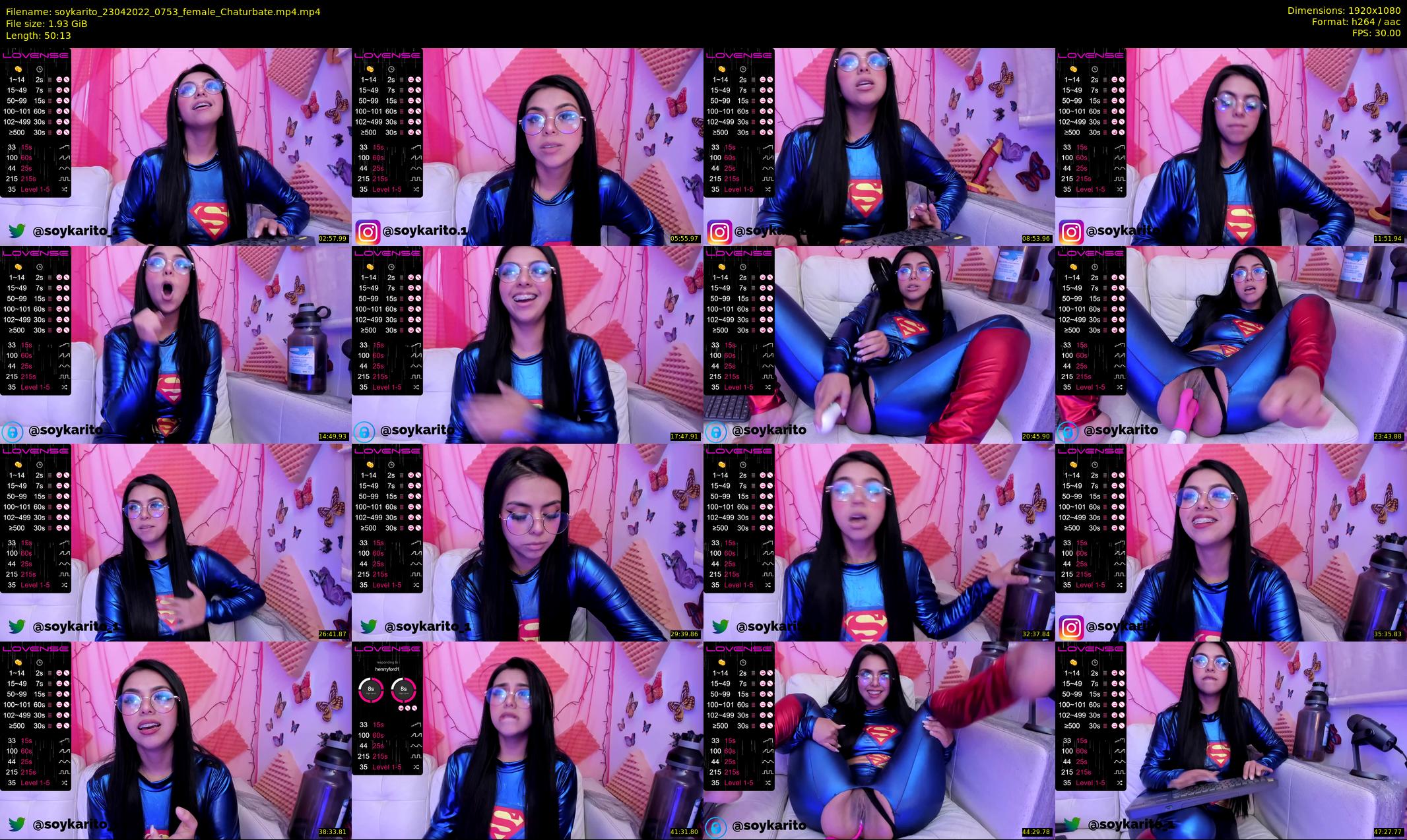 soykarito — 51 minute Chaturbate female cam show recording, 1080p, Apr 23, 2022