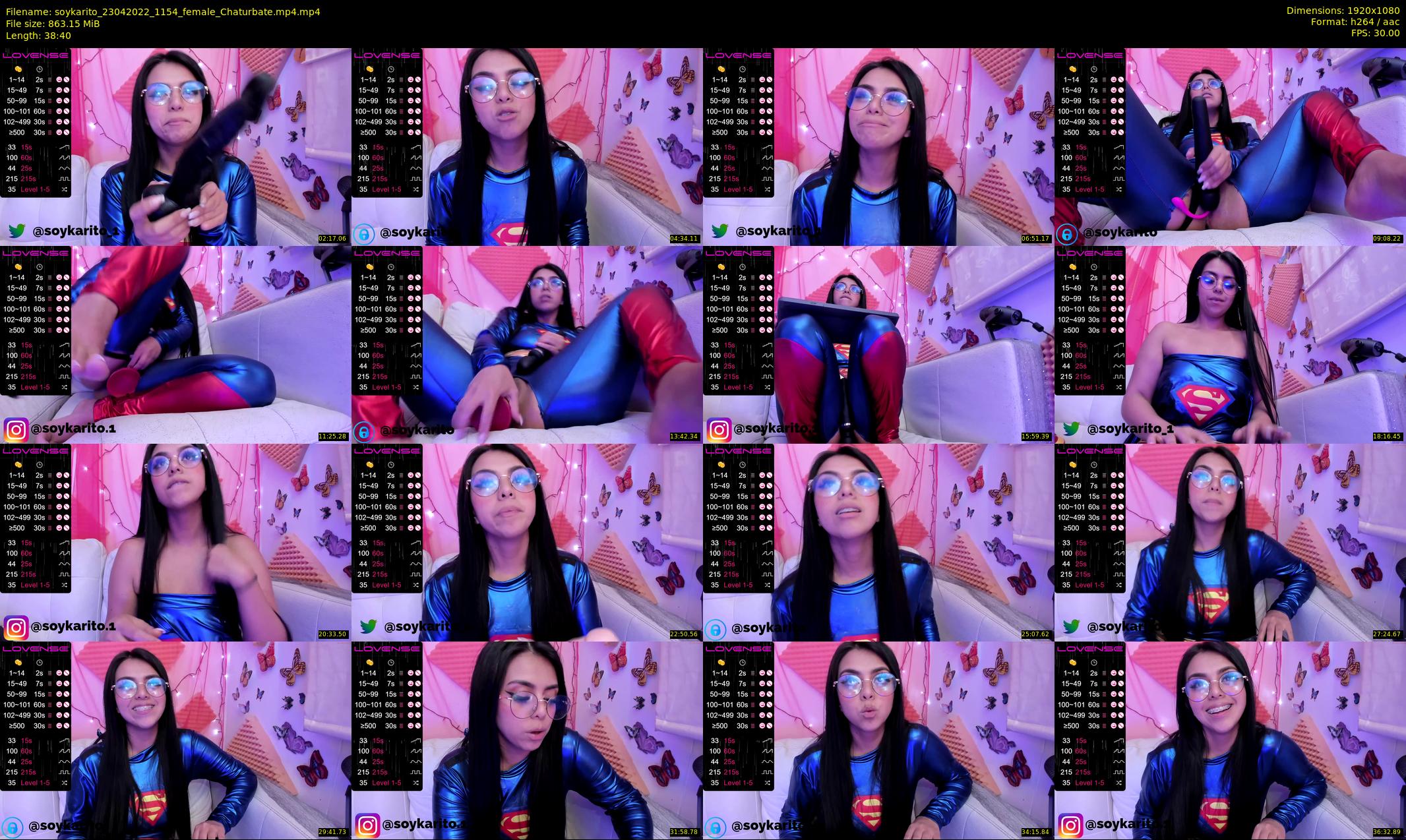 soykarito — 39 minute Chaturbate female cam show recording, 1080p, Apr 23, 2022