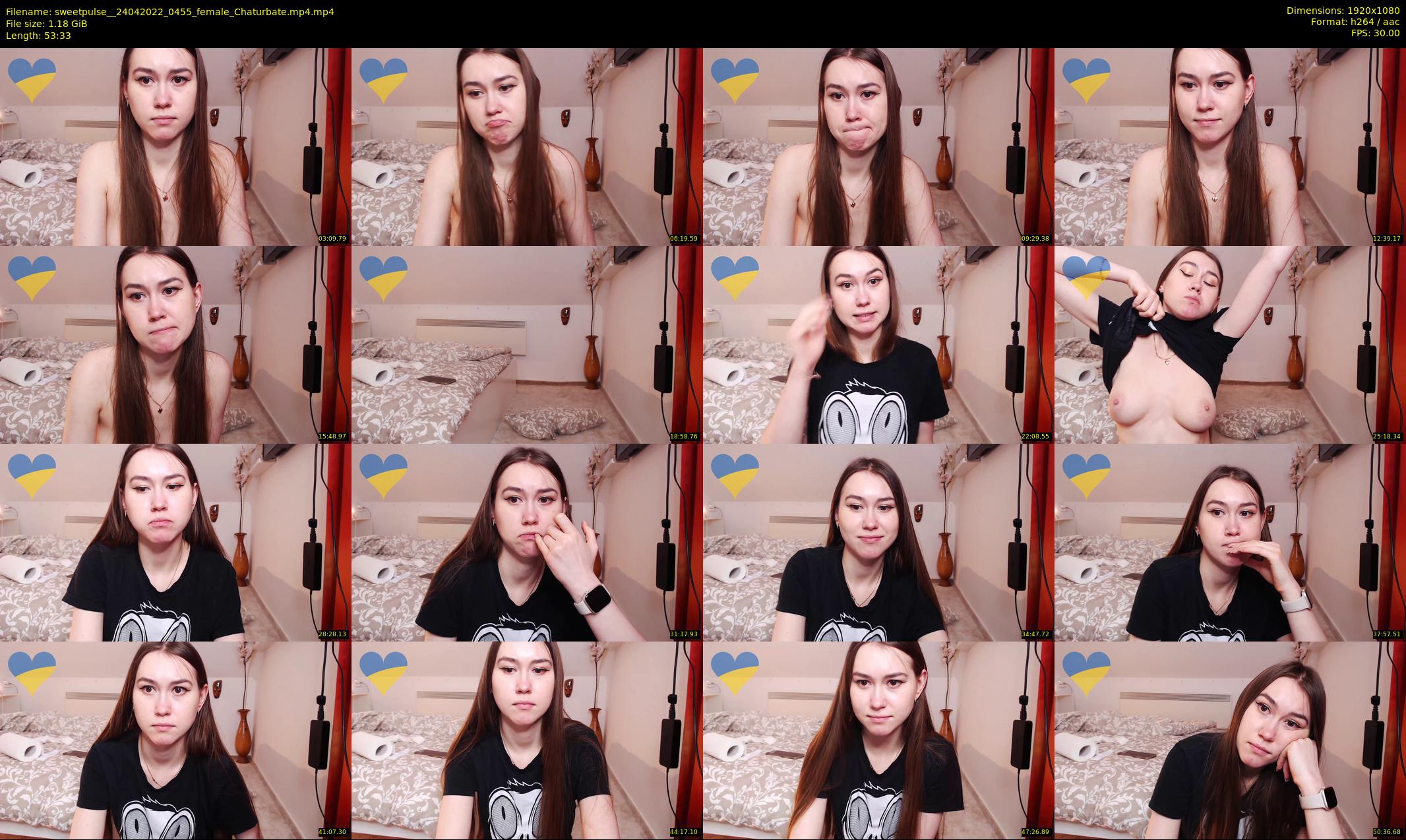 sweetpulse_ — 54 minute Chaturbate female cam show recording, 1080p, Apr 24, 2022