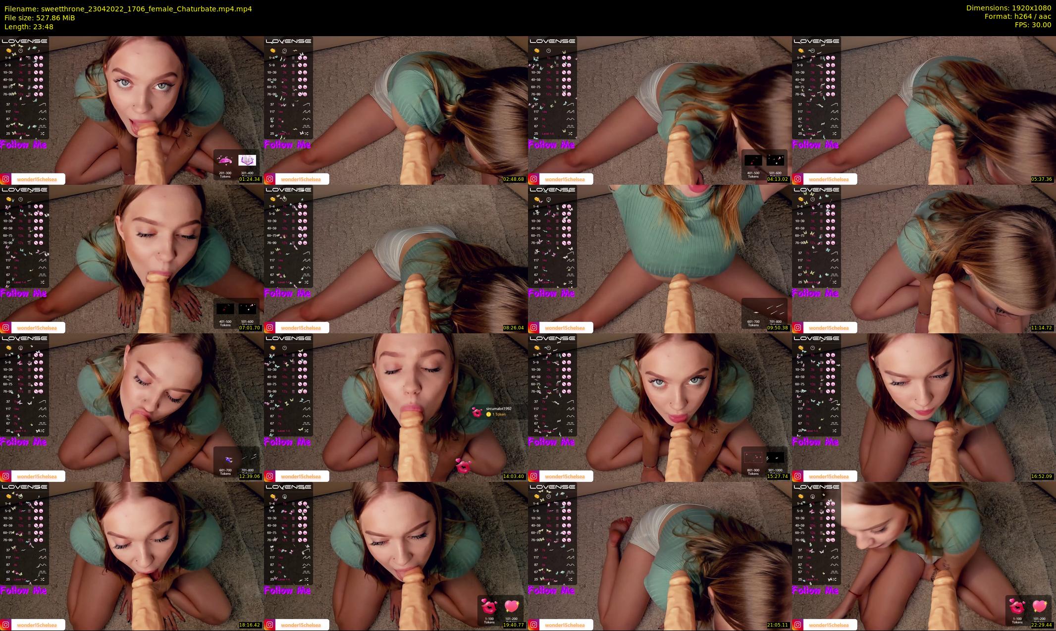 sweetthrone — 24 minute Chaturbate couple cam show recording, 1080p, Apr 23, 2022