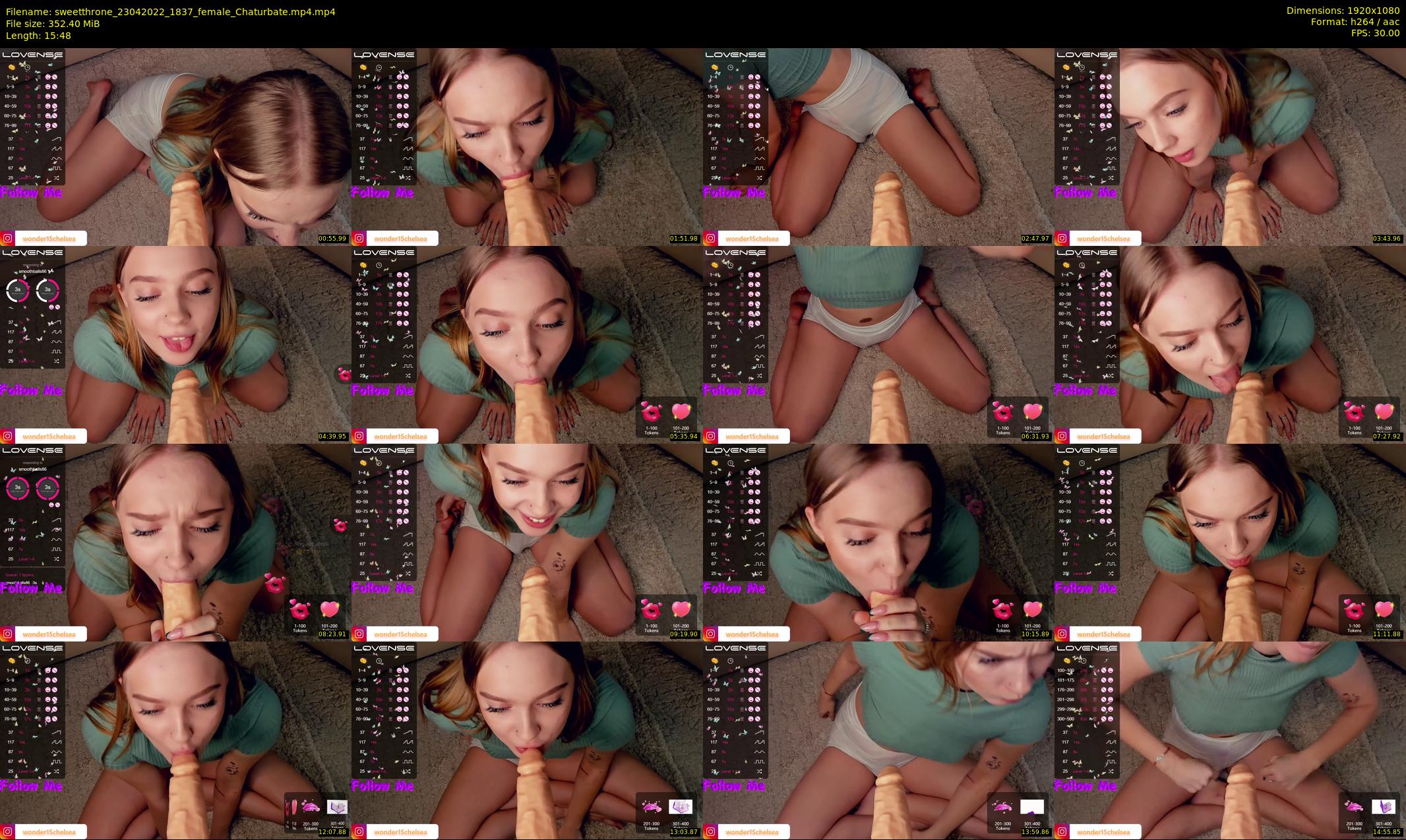 sweetthrone — 16 minute Chaturbate couple cam show recording, 1080p, Apr 23, 2022