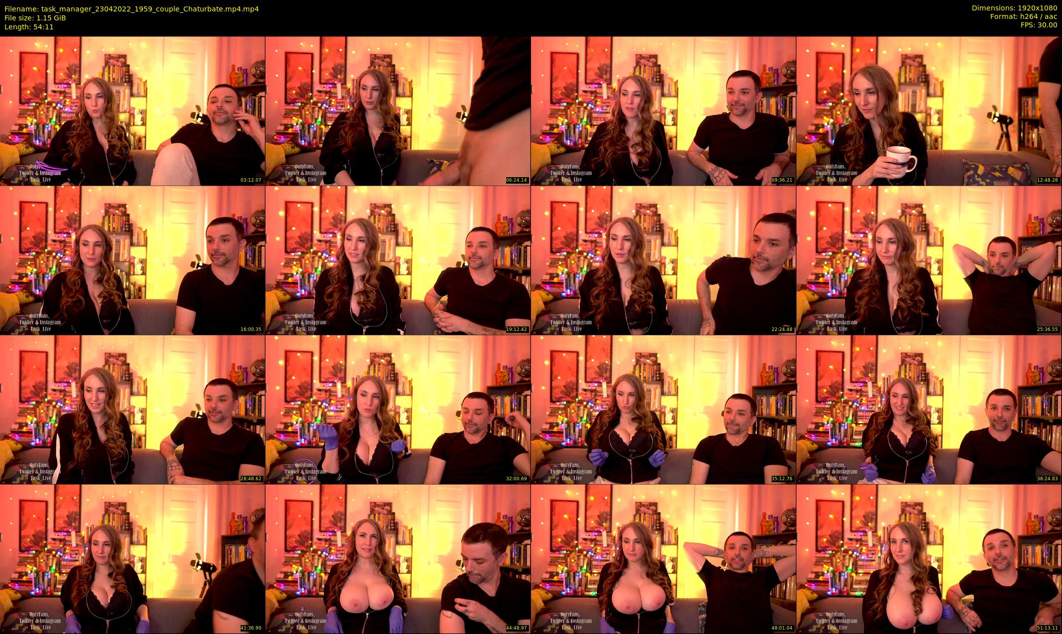task_manager — 55 minute Chaturbate couple cam show recording, 1080p, Apr 23, 2022