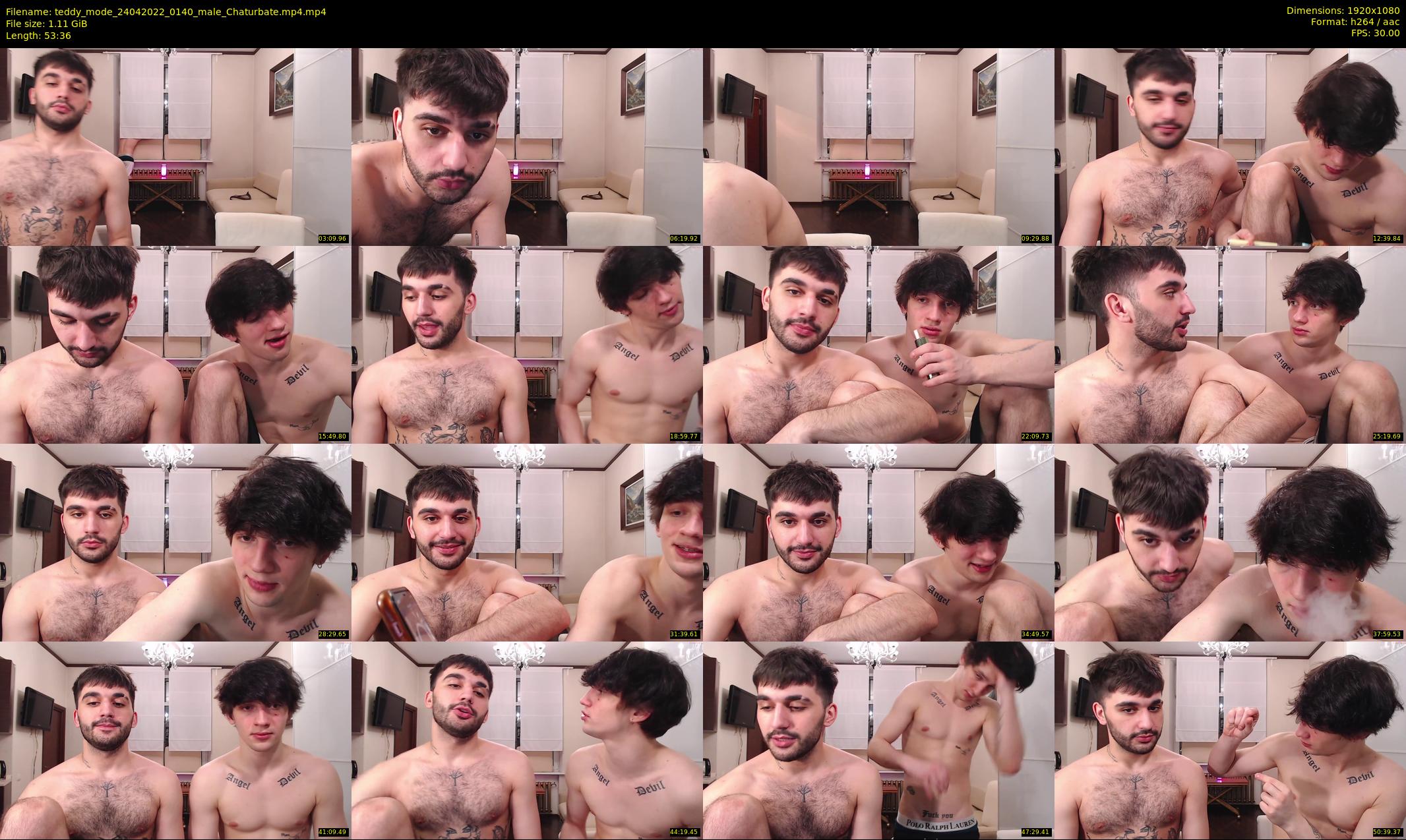 teddy_mode — 54 minute Chaturbate couple cam show recording, 1080p, Apr 24, 2022
