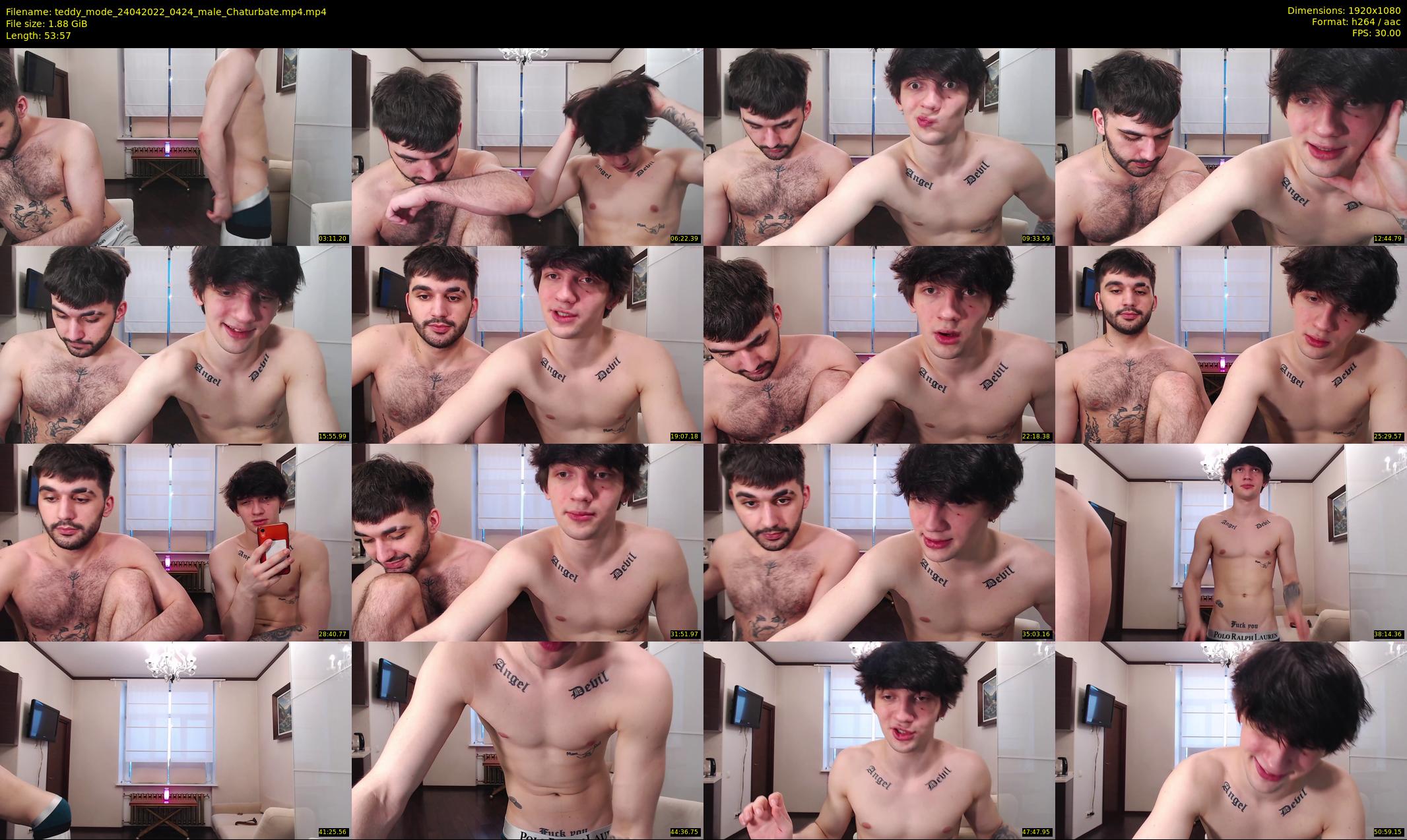 teddy_mode — 54 minute Chaturbate couple cam show recording, 1080p, Apr 24, 2022