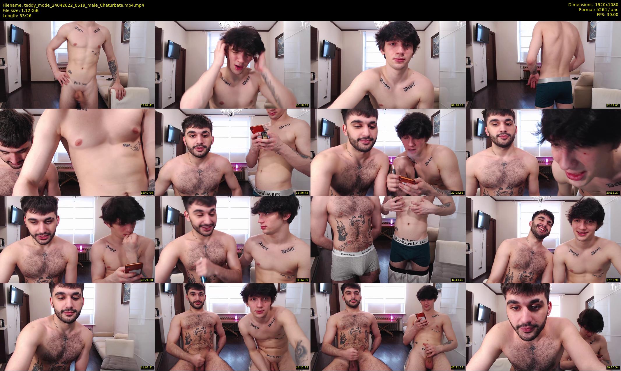 teddy_mode — 54 minute Chaturbate couple cam show recording, 1080p, Apr 24, 2022