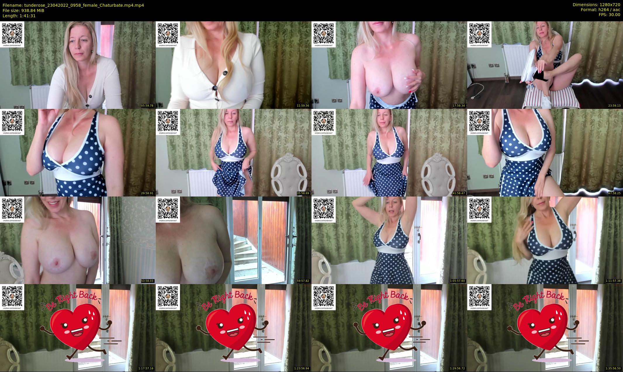 tunderose — 102 minute Chaturbate female cam show recording, 720p, Apr 23, 2022