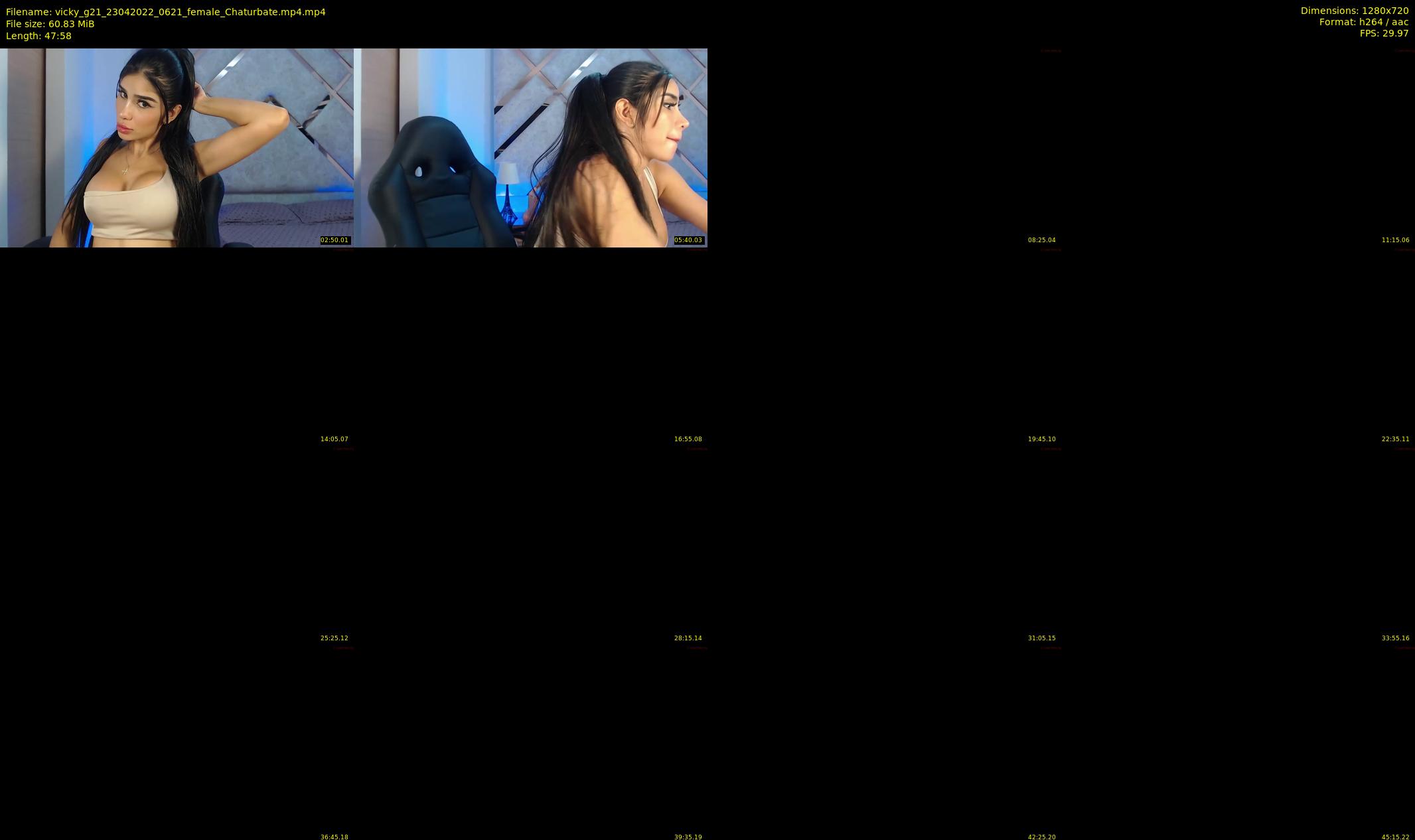 vicky_g21 — 48 minute Chaturbate female cam show recording, 720p, Apr 23, 2022