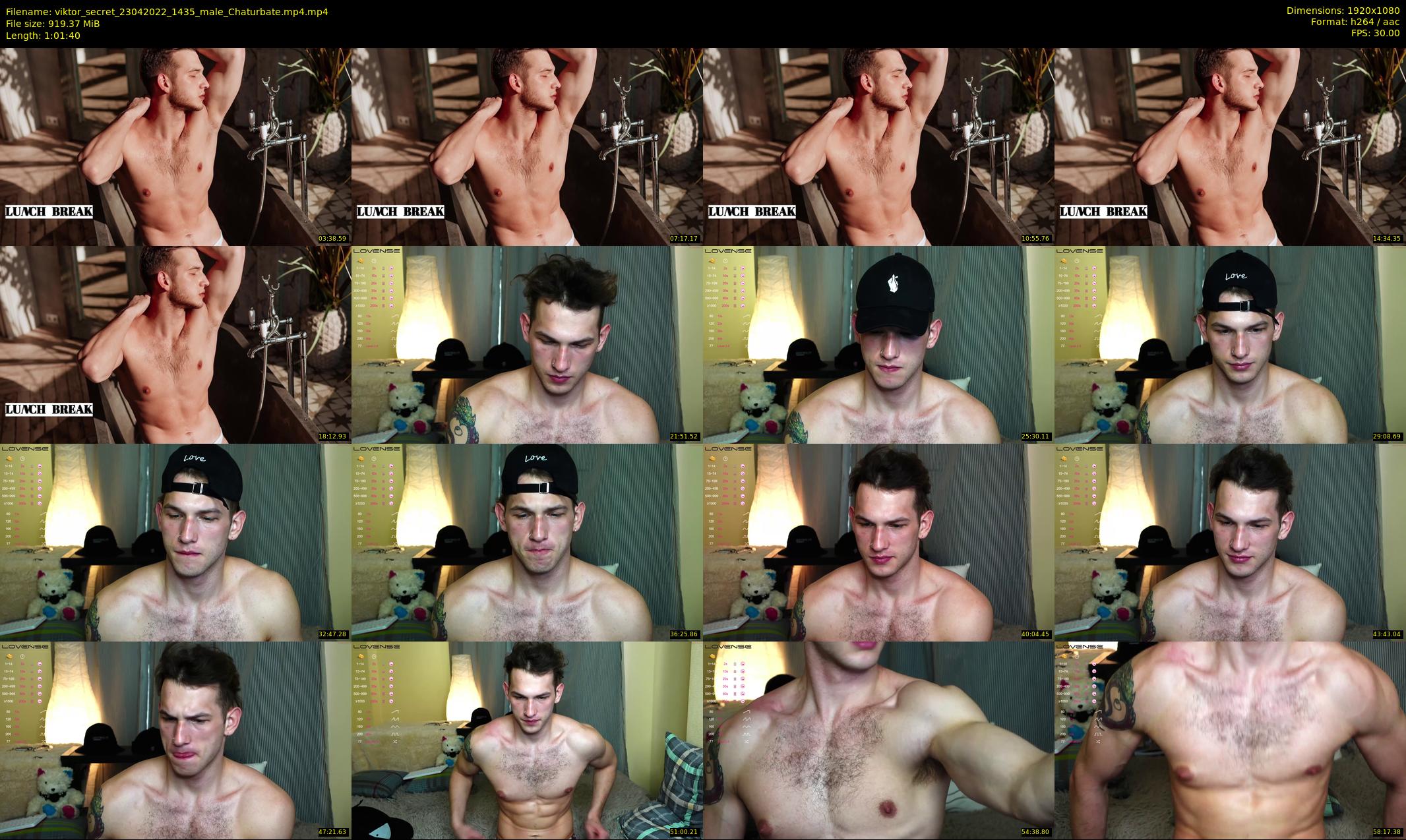 viktor_secret — 62 minute Chaturbate male cam show recording, 1080p, Apr 23, 2022