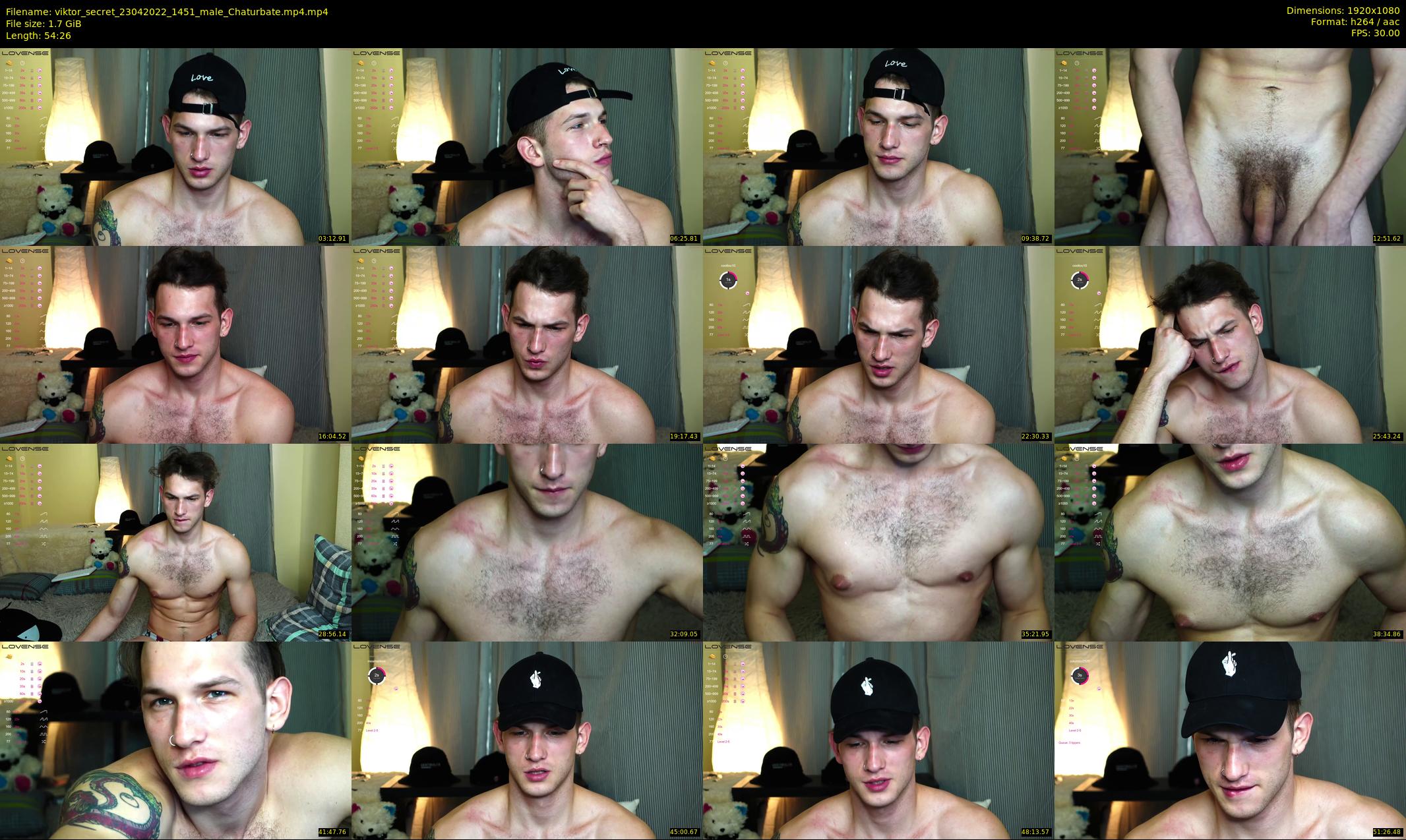 viktor_secret — 55 minute Chaturbate male cam show recording, 1080p, Apr 23, 2022