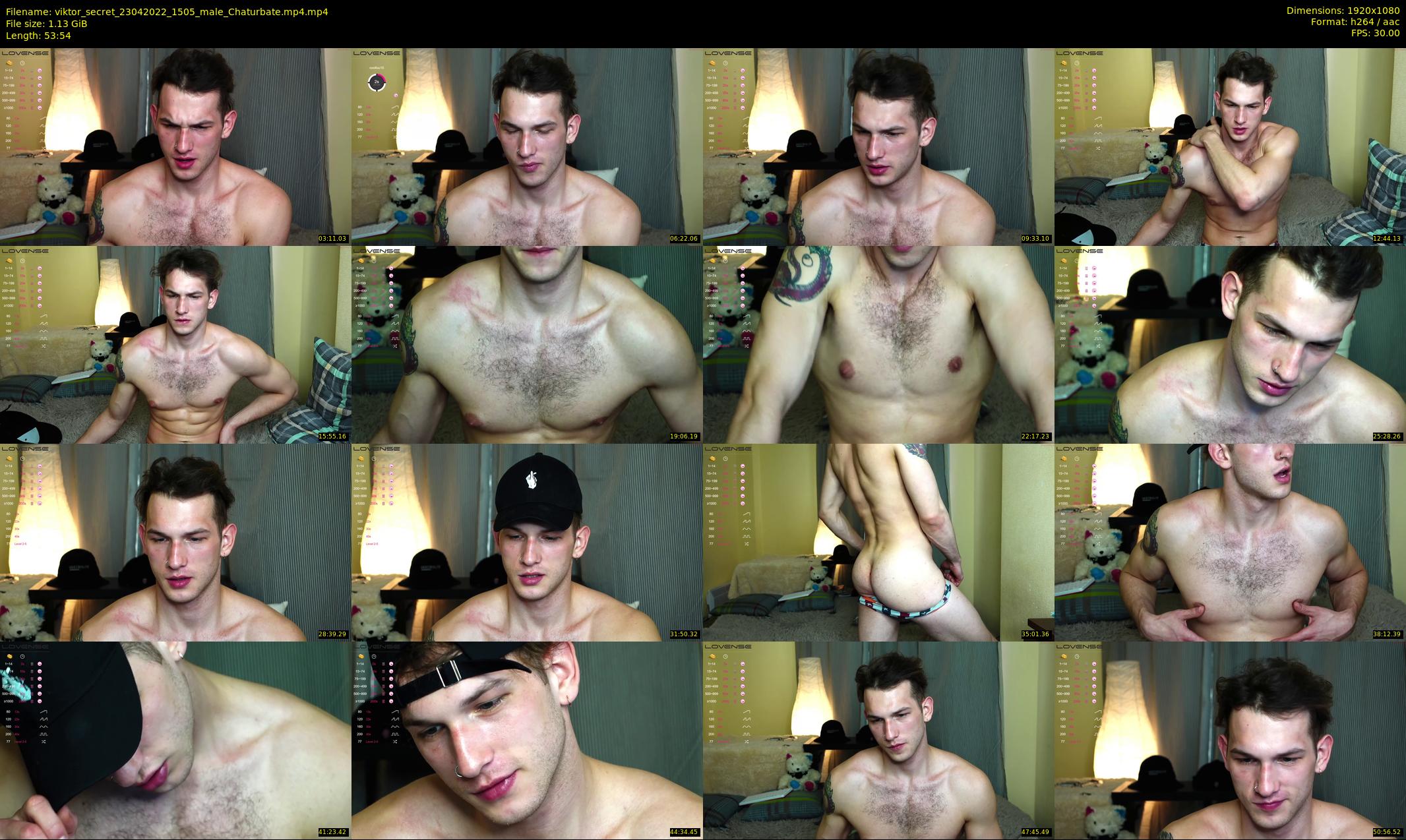 viktor_secret — 54 minute Chaturbate male cam show recording, 1080p, Apr 23, 2022