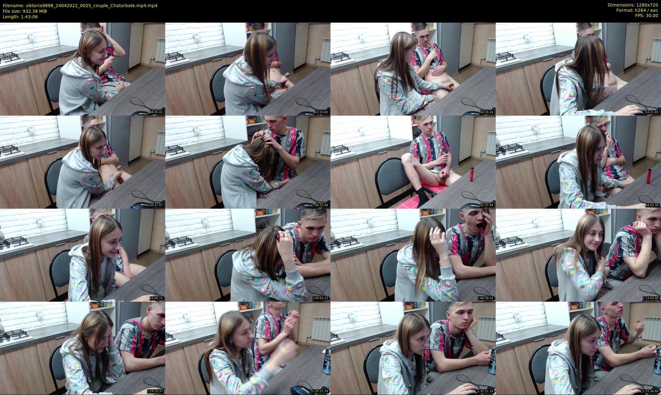 viktoria9898 — 104 minute Chaturbate couple cam show recording, 720p, Apr 24, 2022