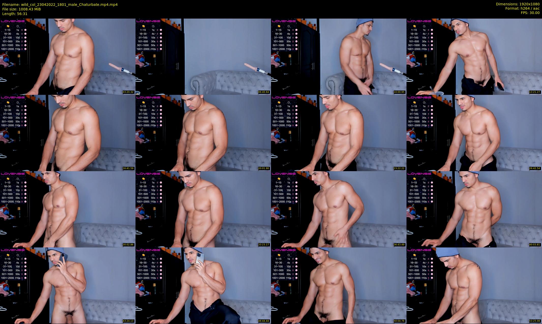 wild_col — 57 minute Chaturbate male cam show recording, 1080p, Apr 23, 2022