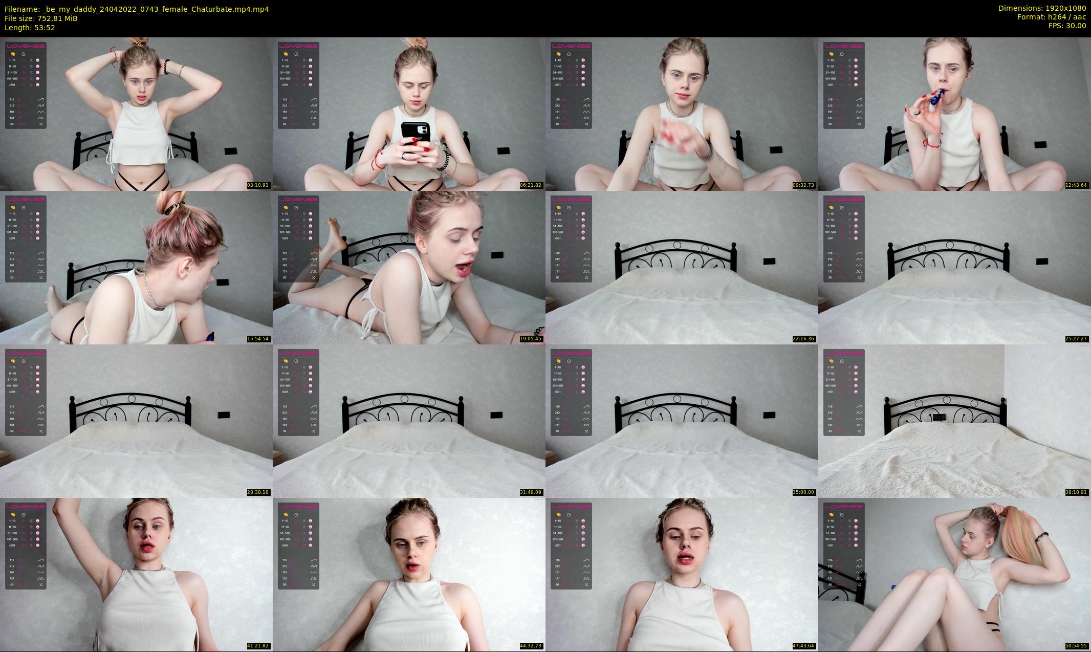 _be_my_daddy — 54 minute Chaturbate female cam show recording, 1080p, Apr 24, 2022