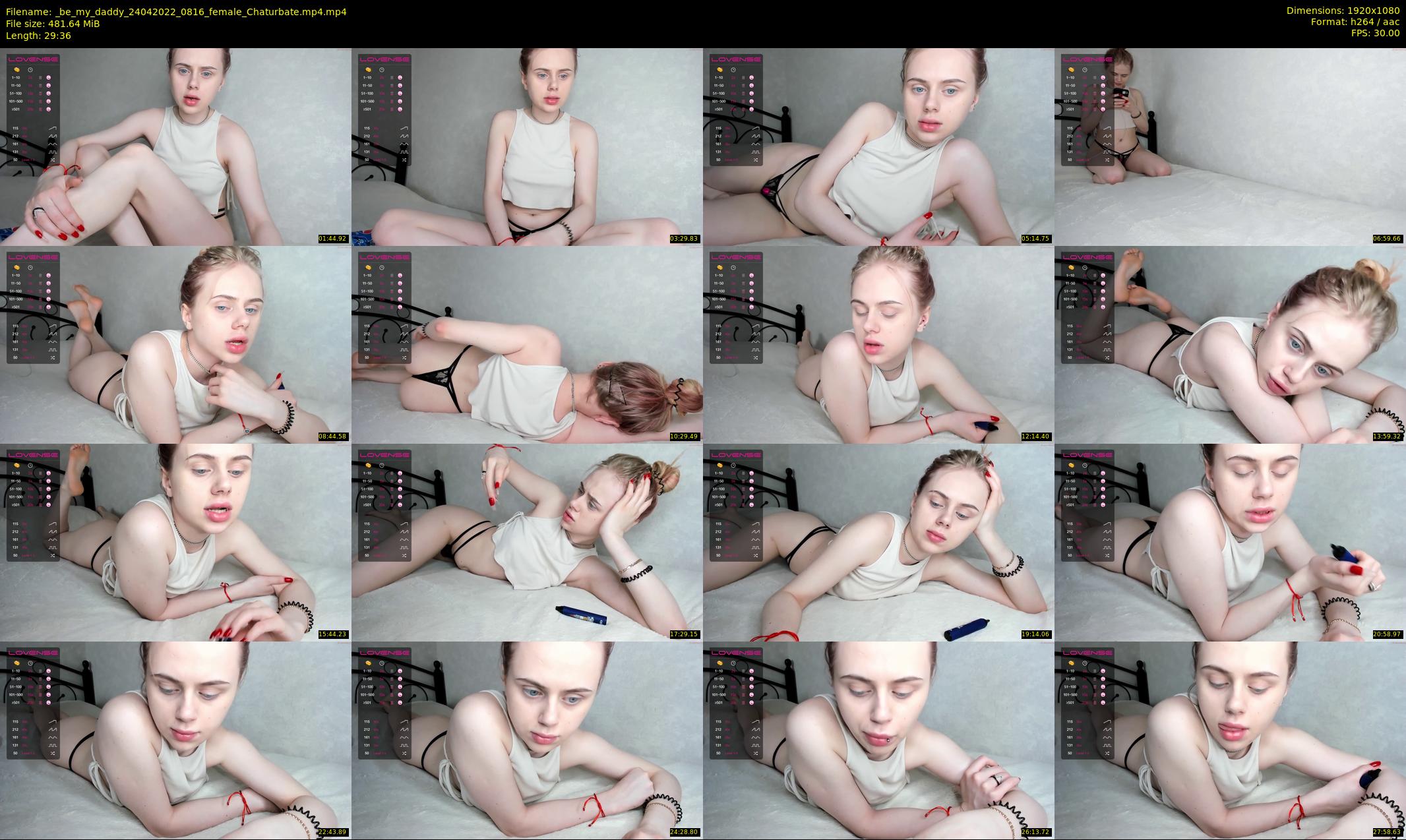 _be_my_daddy — 30 minute Chaturbate female cam show recording, 1080p, Apr 24, 2022