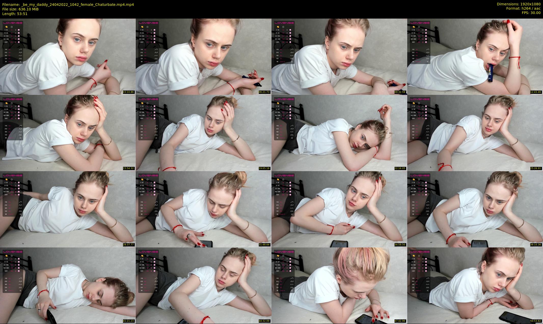 _be_my_daddy — 54 minute Chaturbate female cam show recording, 1080p, Apr 24, 2022