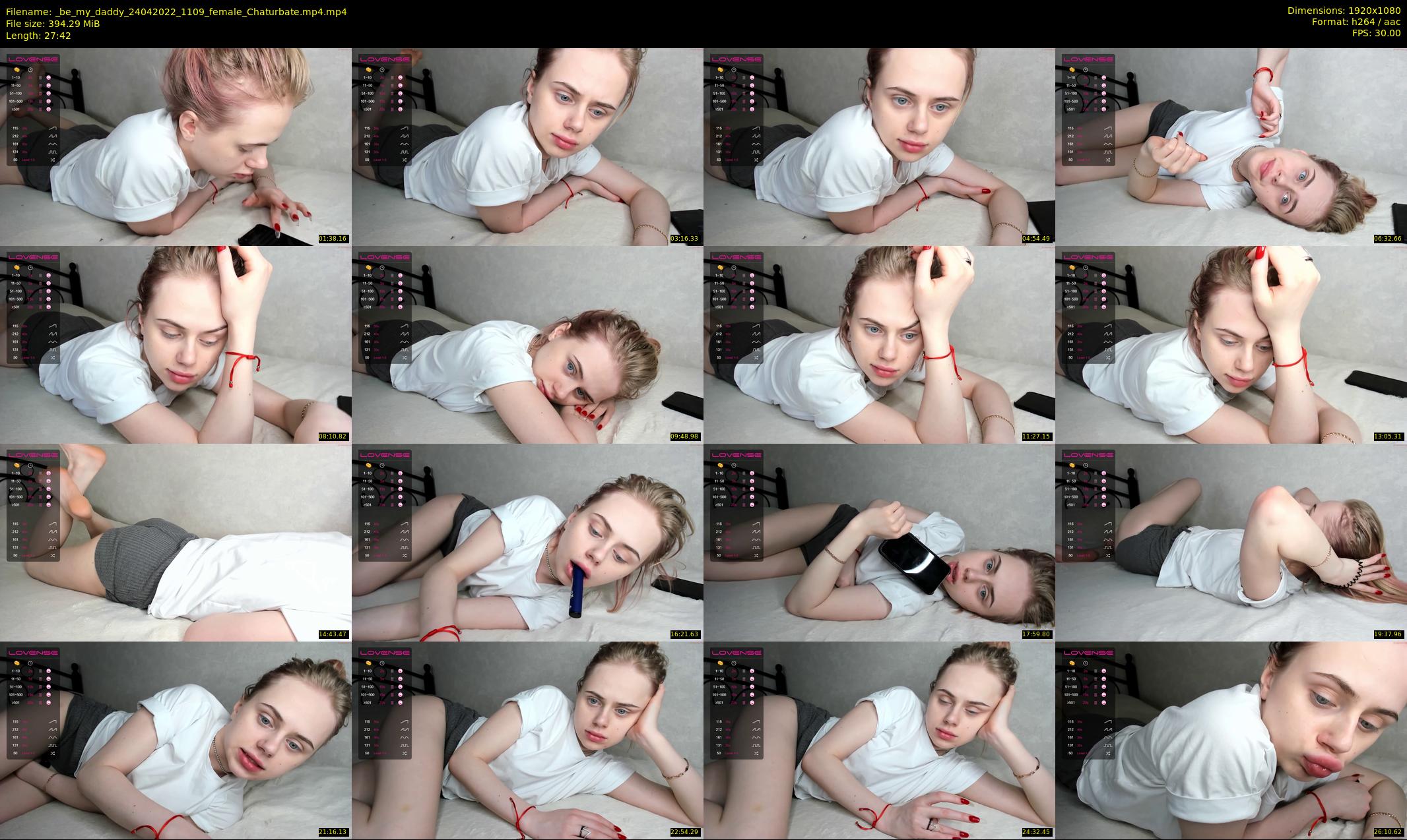 _be_my_daddy — 28 minute Chaturbate female cam show recording, 1080p, Apr 24, 2022