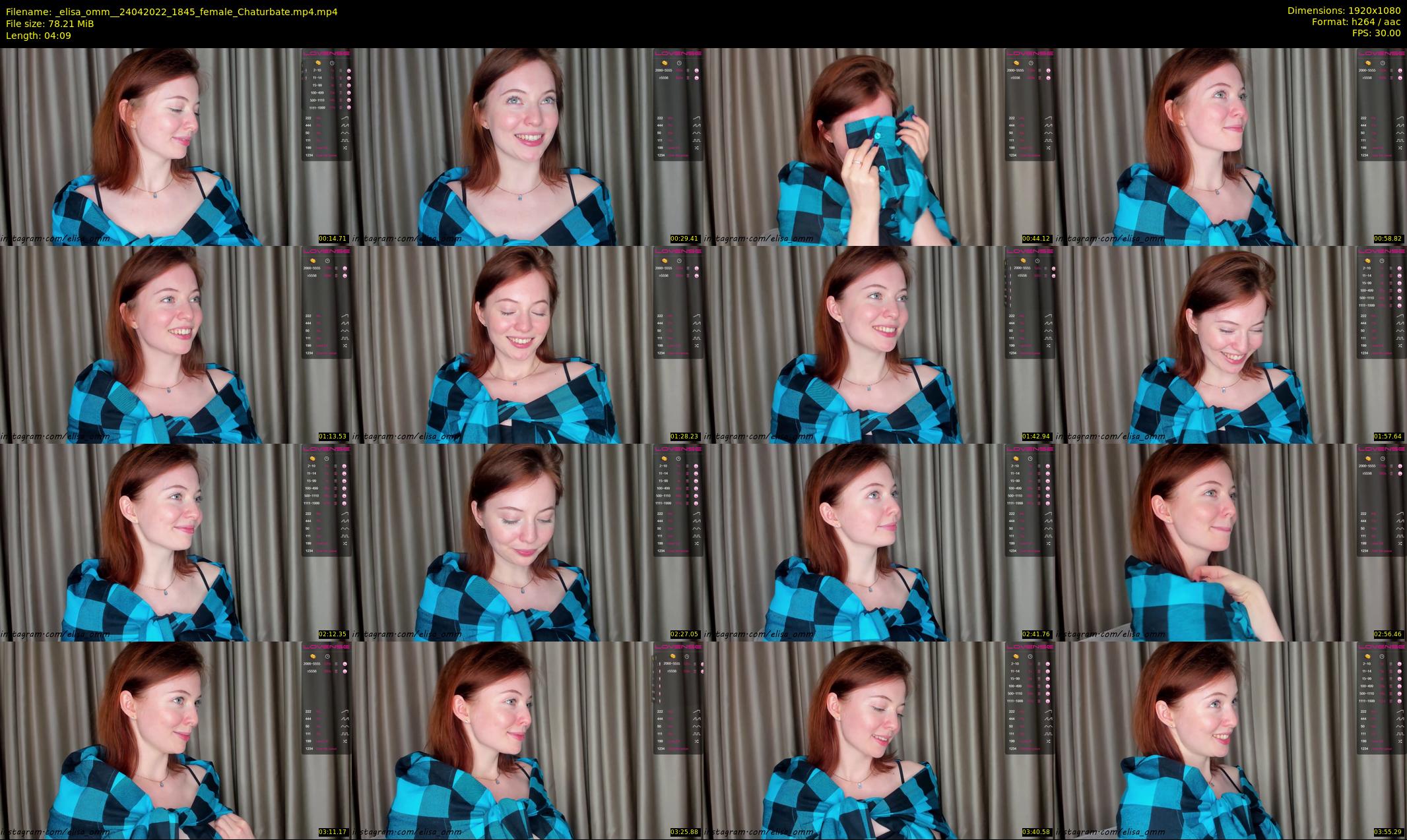 _elisa_omm_ — 5 minute Chaturbate female cam show recording, 1080p, Apr 24, 2022