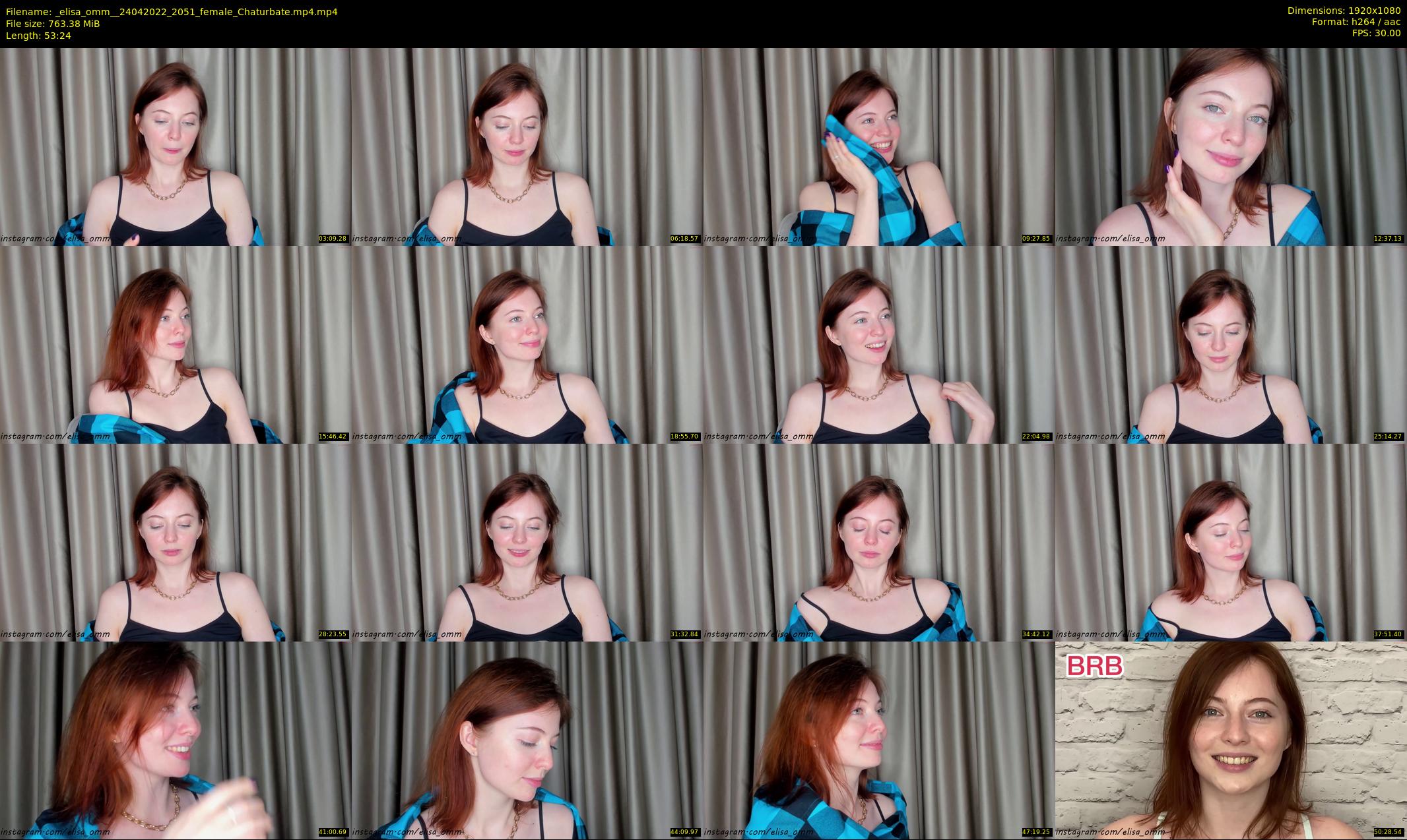 _elisa_omm_ — 54 minute Chaturbate female cam show recording, 1080p, Apr 24, 2022