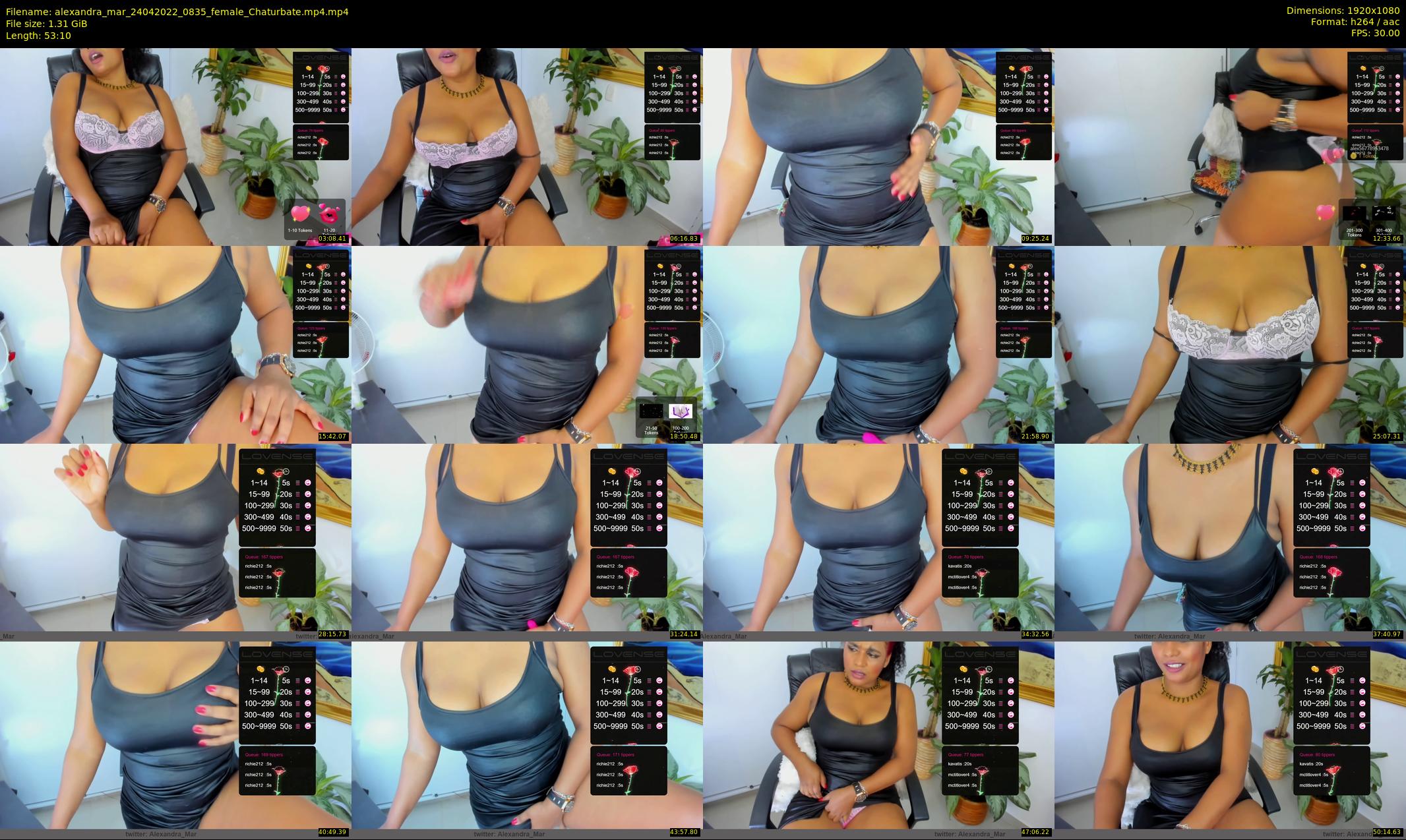 alexandra_mar — 54 minute Chaturbate female cam show recording, 1080p, Apr 24, 2022