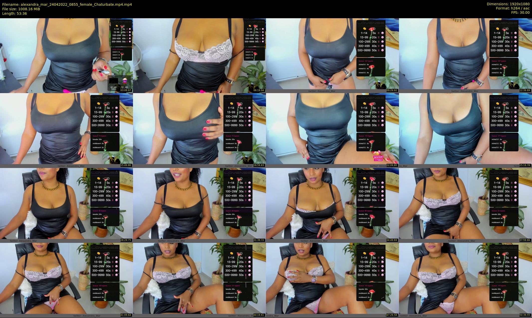 alexandra_mar — 54 minute Chaturbate female cam show recording, 1080p, Apr 24, 2022