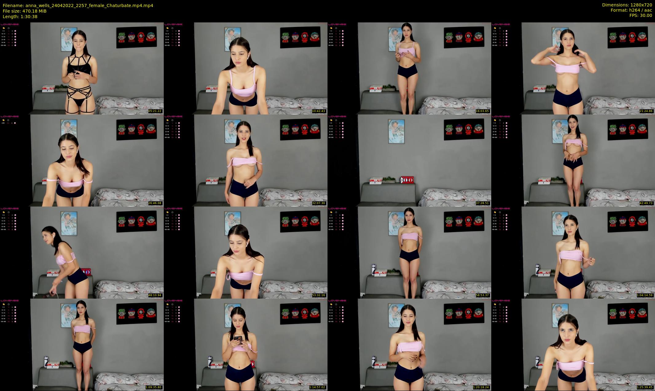anna_wells — 91 minute Chaturbate female cam show recording, 720p, Apr 24, 2022