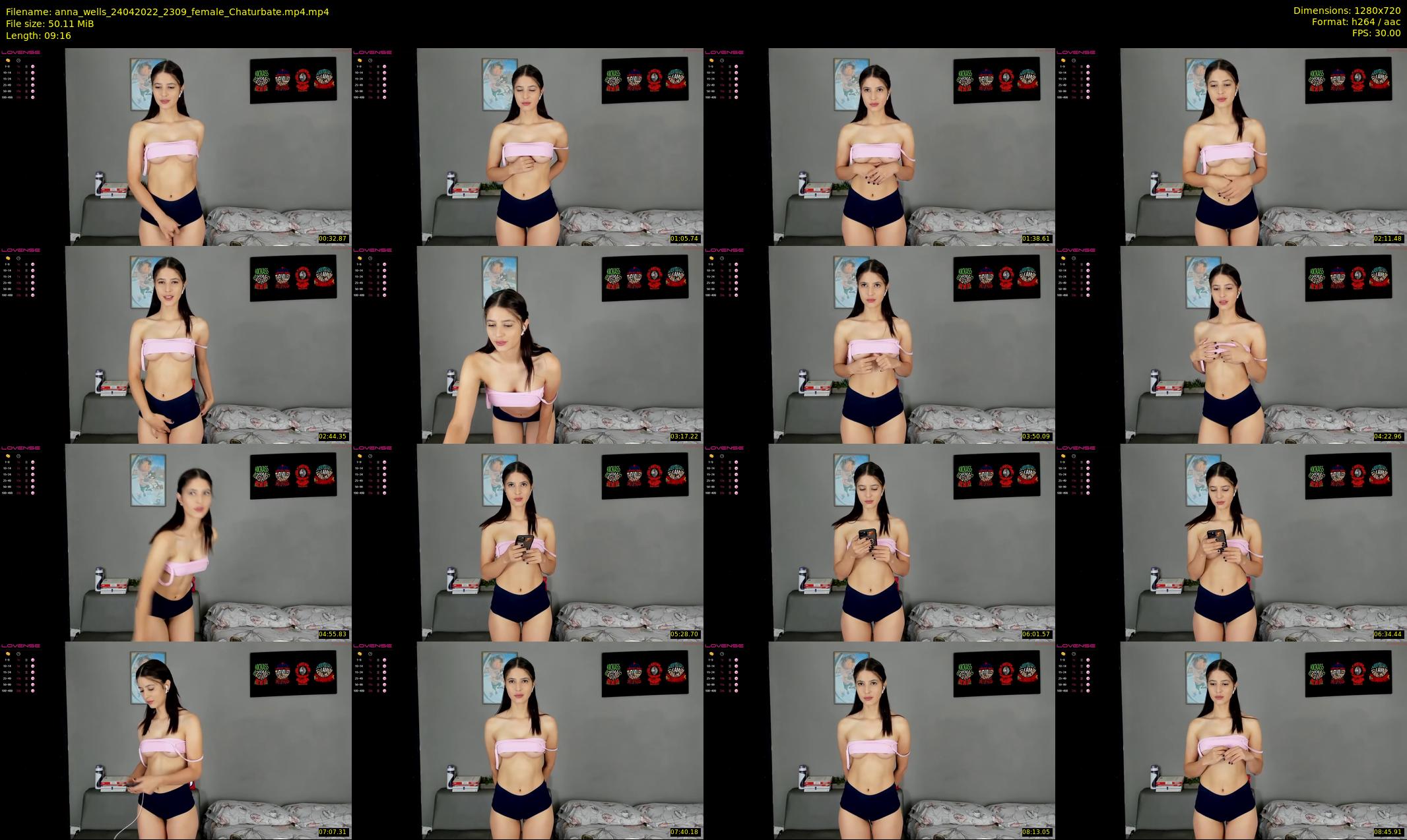 anna_wells — 10 minute Chaturbate female cam show recording, 720p, Apr 24, 2022