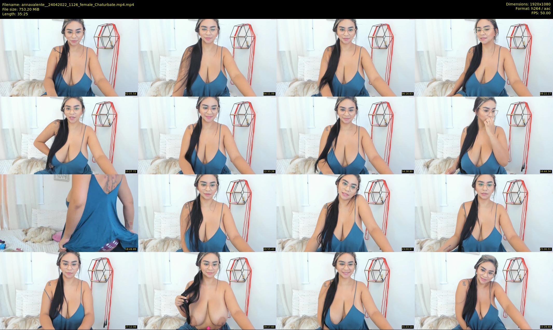annavalente_ — 36 minute Chaturbate female cam show recording, 1080p, Apr 24, 2022