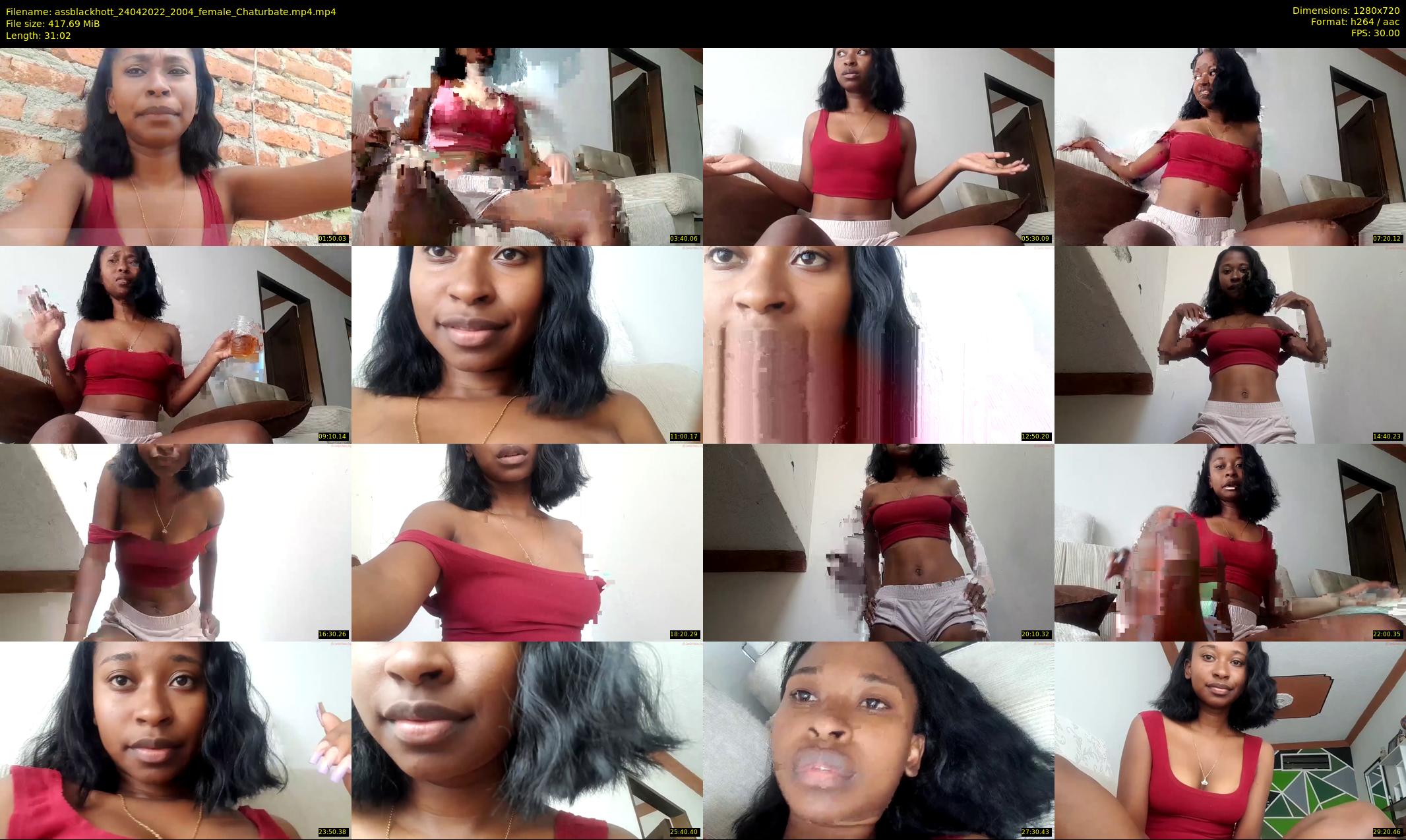assblackhott — 32 minute Chaturbate female cam show recording, 720p, Apr 24, 2022