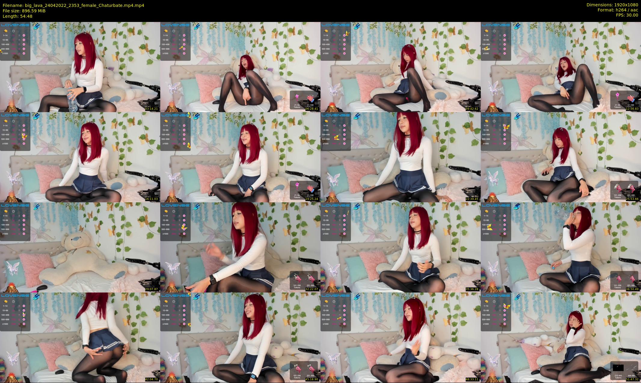 big_lava — 55 minute Chaturbate female cam show recording, 1080p, Apr 24, 2022