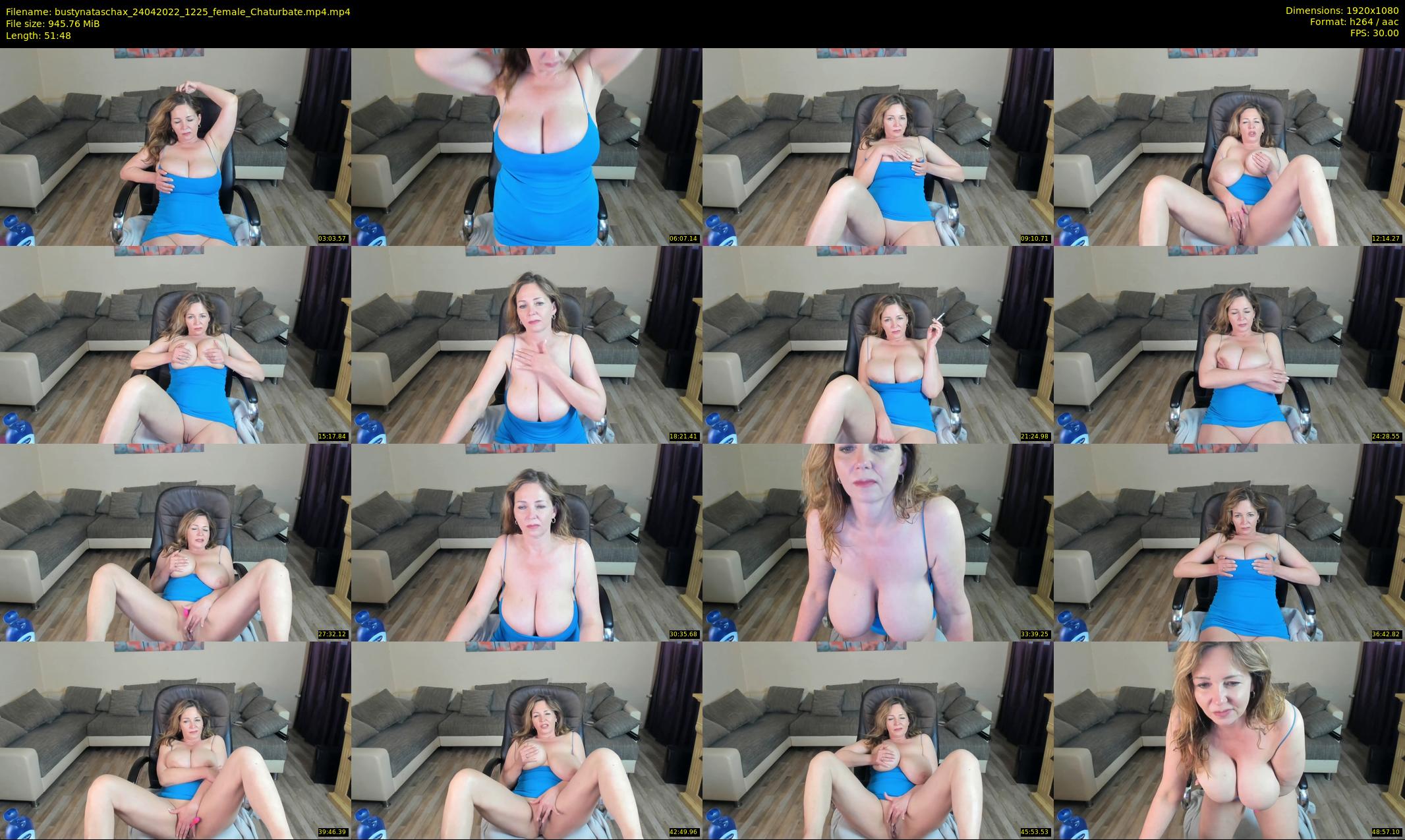 bustynataschax — 52 minute Chaturbate female cam show recording, 1080p, Apr 24, 2022