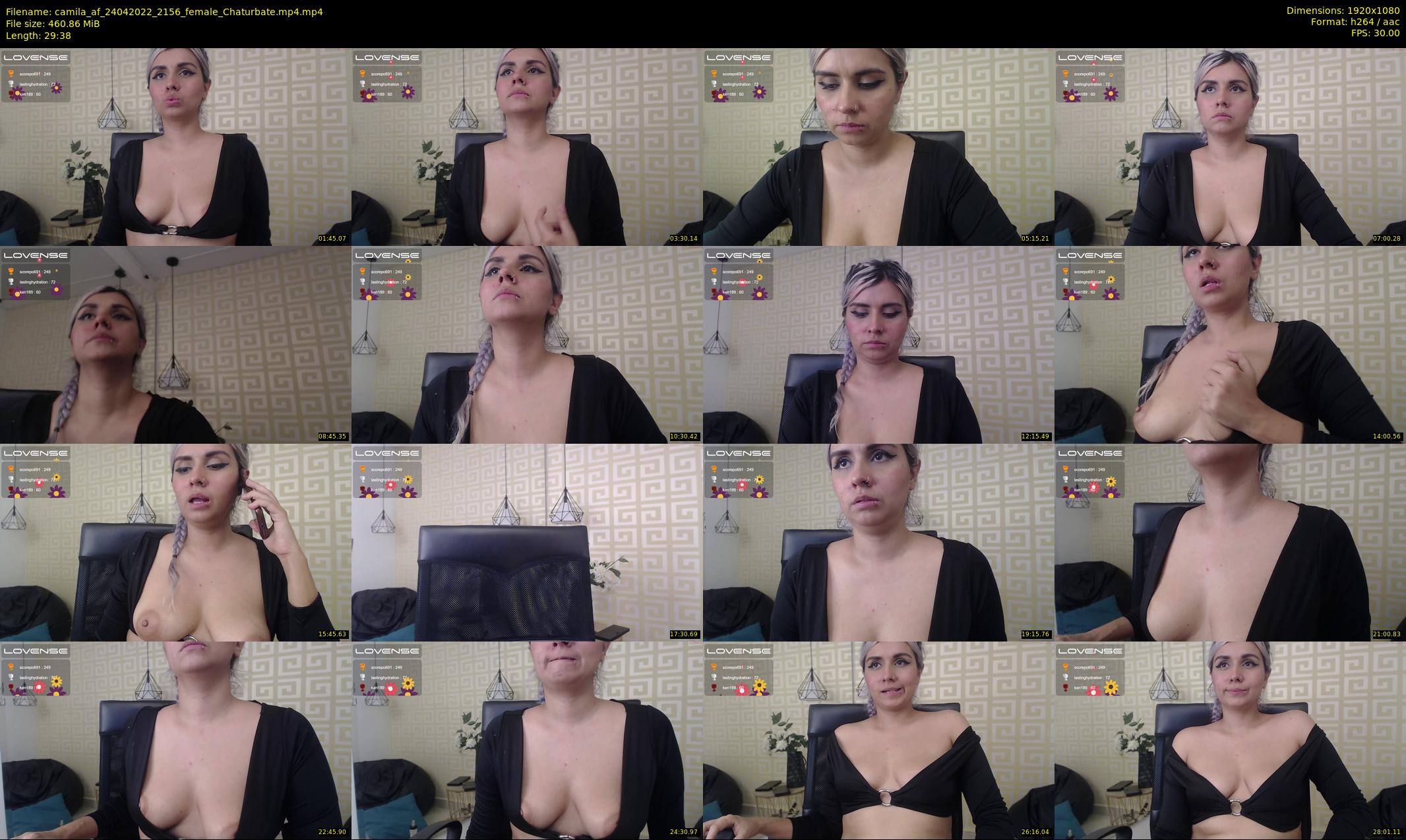 camila_af — 30 minute Chaturbate female cam show recording, 1080p, Apr 24, 2022