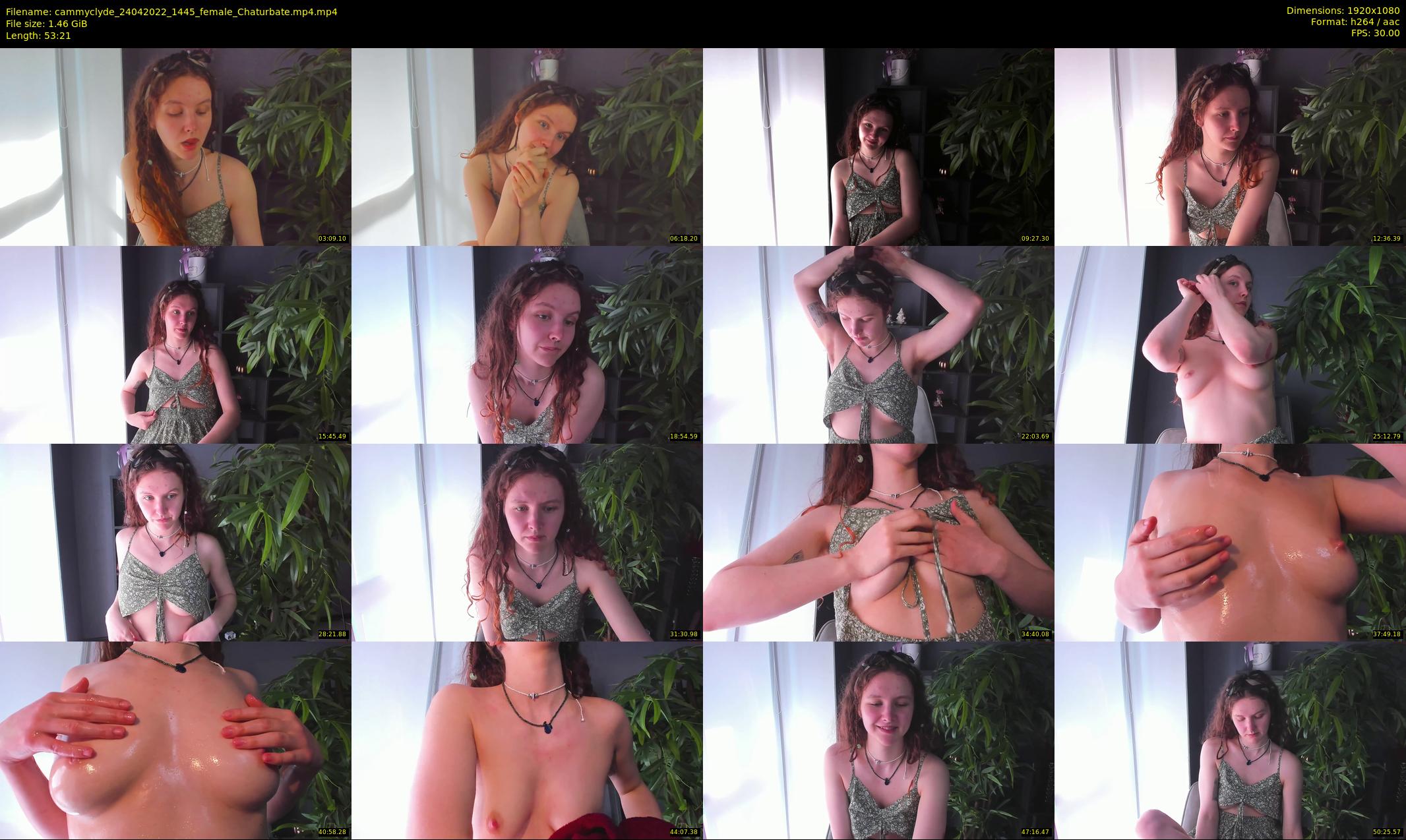 cammyclyde — 54 minute Chaturbate female cam show recording, 1080p, Apr 24, 2022