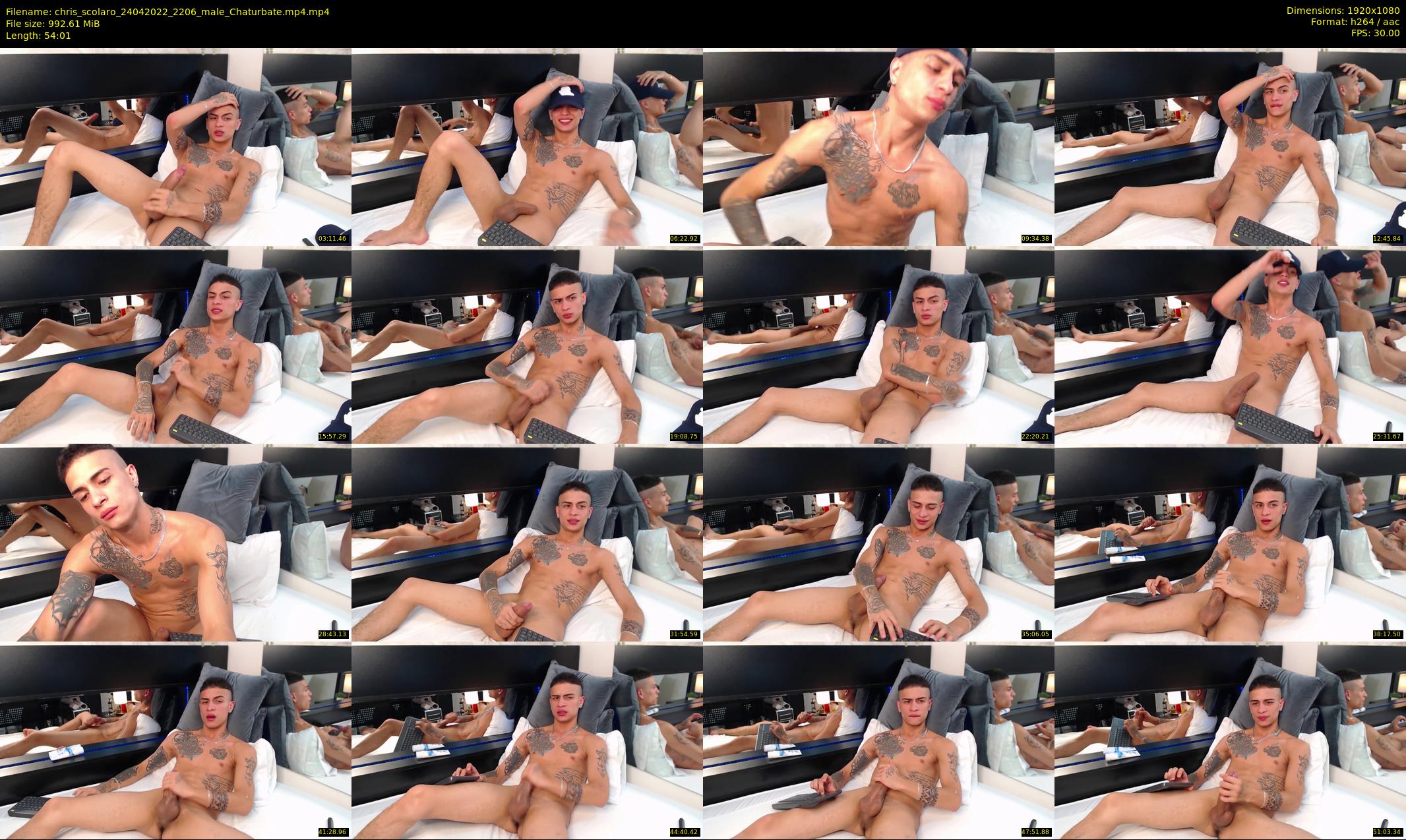 chris_scolaro — 55 minute Chaturbate male cam show recording, 1080p, Apr 24, 2022