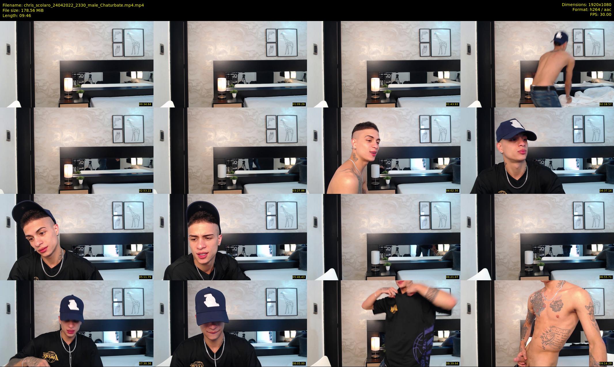 chris_scolaro — 10 minute Chaturbate male cam show recording, 1080p, Apr 24, 2022