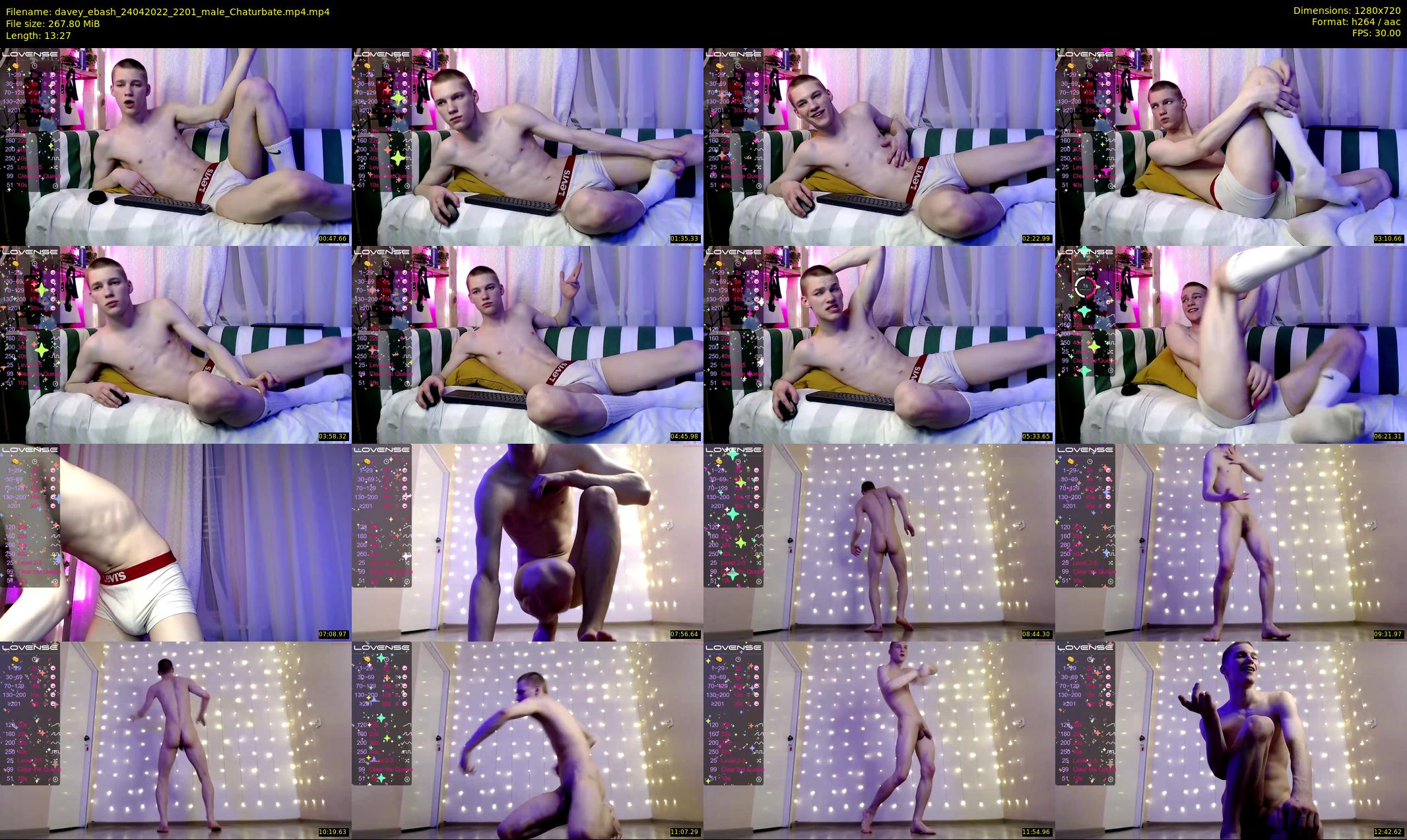 davey_ebash — 14 minute Chaturbate male cam show recording, 720p, Apr 24, 2022