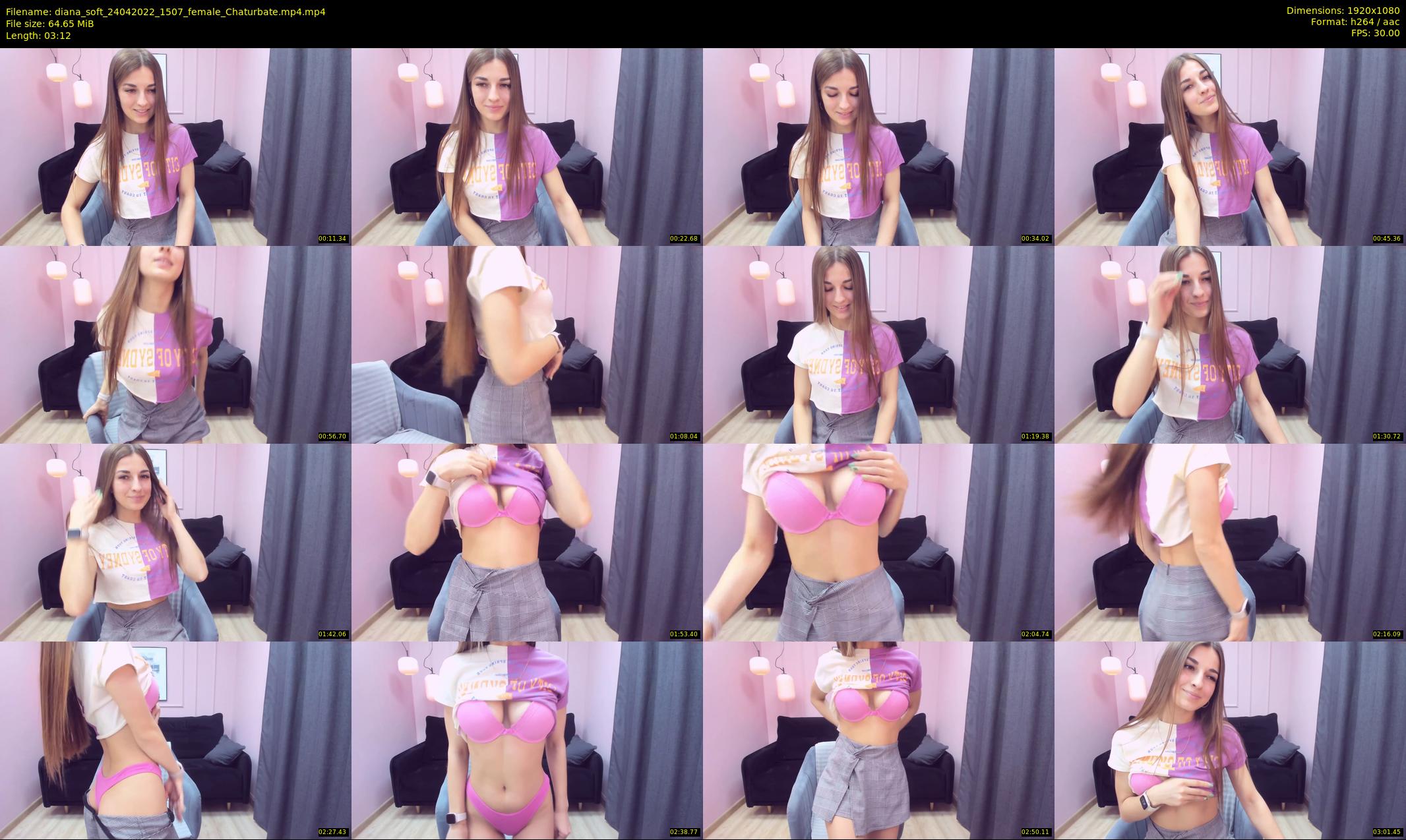 diana_soft — 4 minute Chaturbate female cam show recording, 1080p, Apr 24, 2022