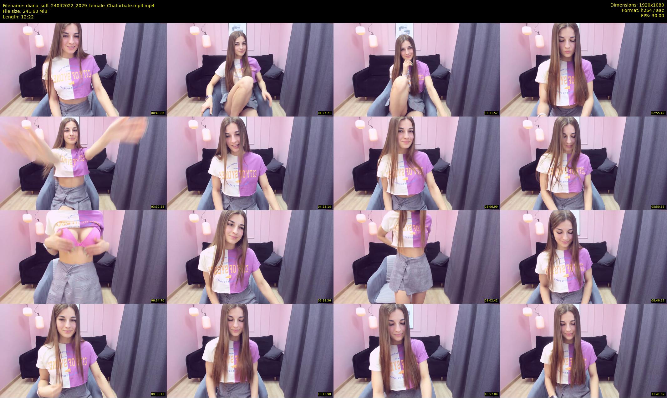 diana_soft — 13 minute Chaturbate female cam show recording, 1080p, Apr 24, 2022