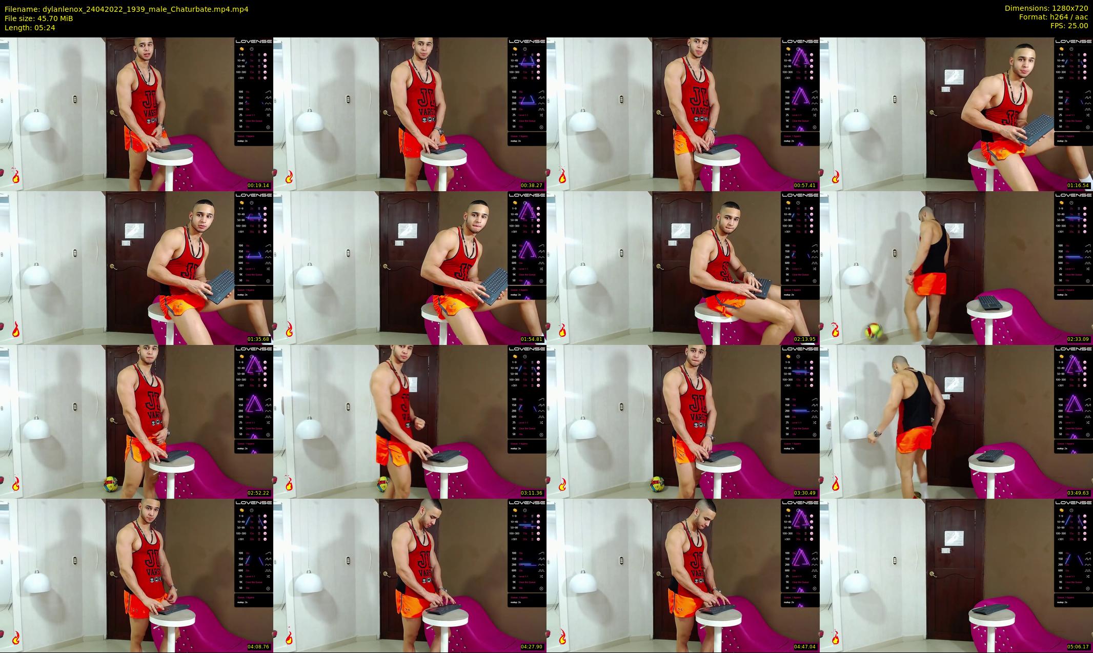 dylanlenox — 6 minute Chaturbate male cam show recording, 720p, Apr 24, 2022