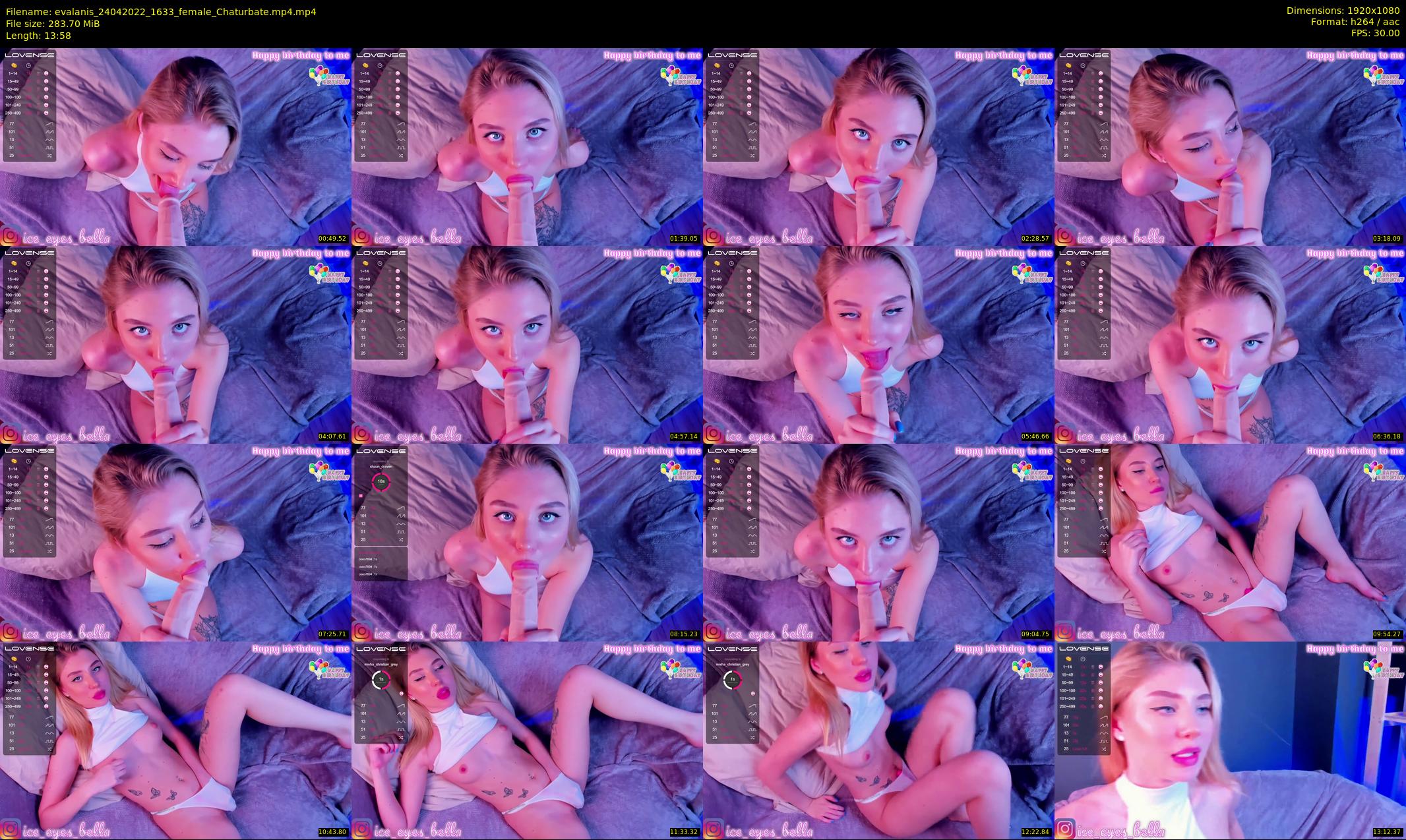 evalanis — 14 minute Chaturbate couple cam show recording, 1080p, Apr 24, 2022