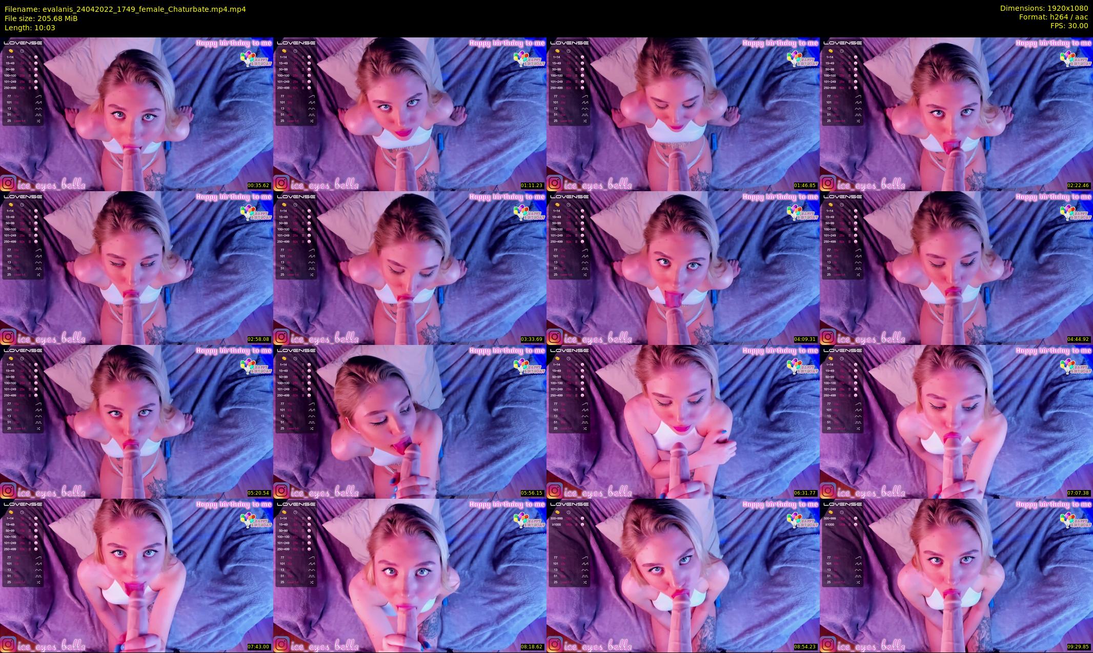 evalanis — 11 minute Chaturbate couple cam show recording, 1080p, Apr 24, 2022