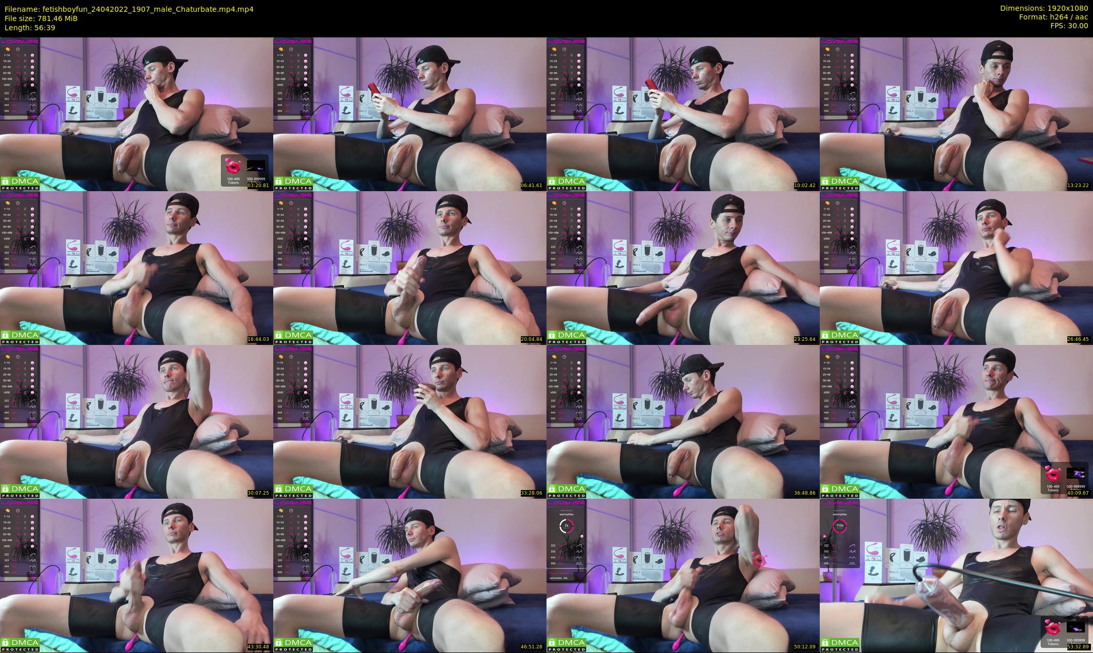 fetishboyfun — 57 minute Chaturbate male cam show recording, 1080p, Apr 24, 2022