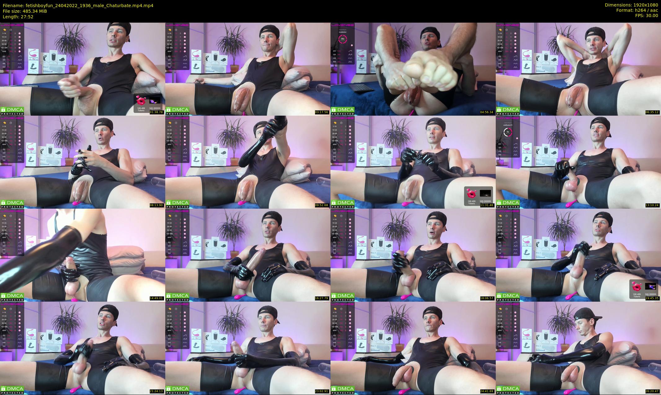 fetishboyfun — 28 minute Chaturbate male cam show recording, 1080p, Apr 24, 2022