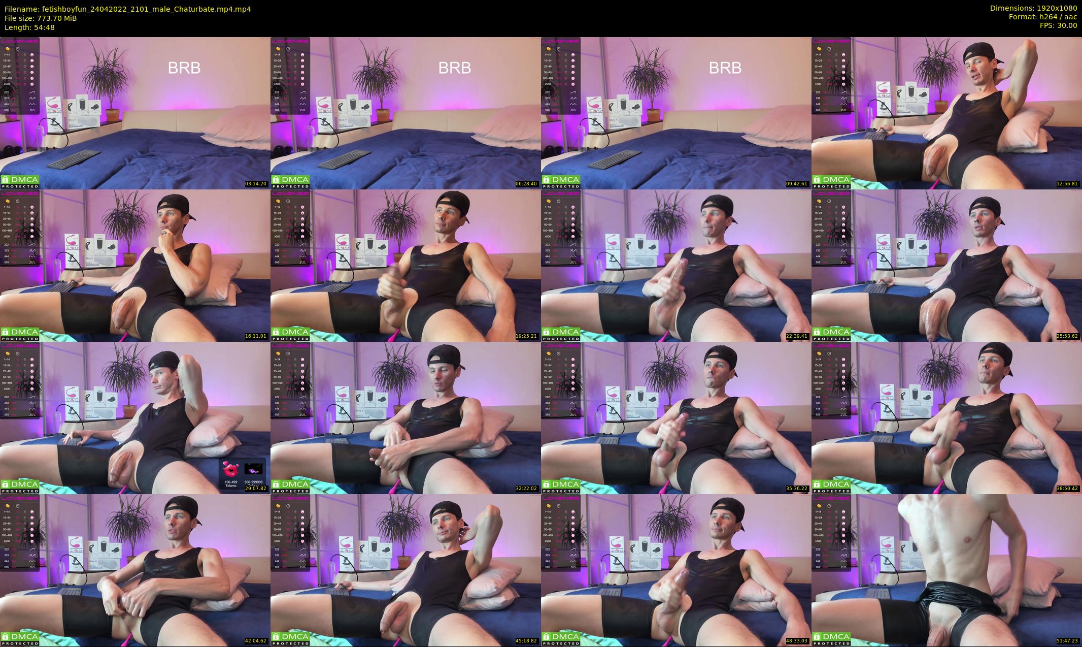 fetishboyfun — 55 minute Chaturbate male cam show recording, 1080p, Apr 24, 2022
