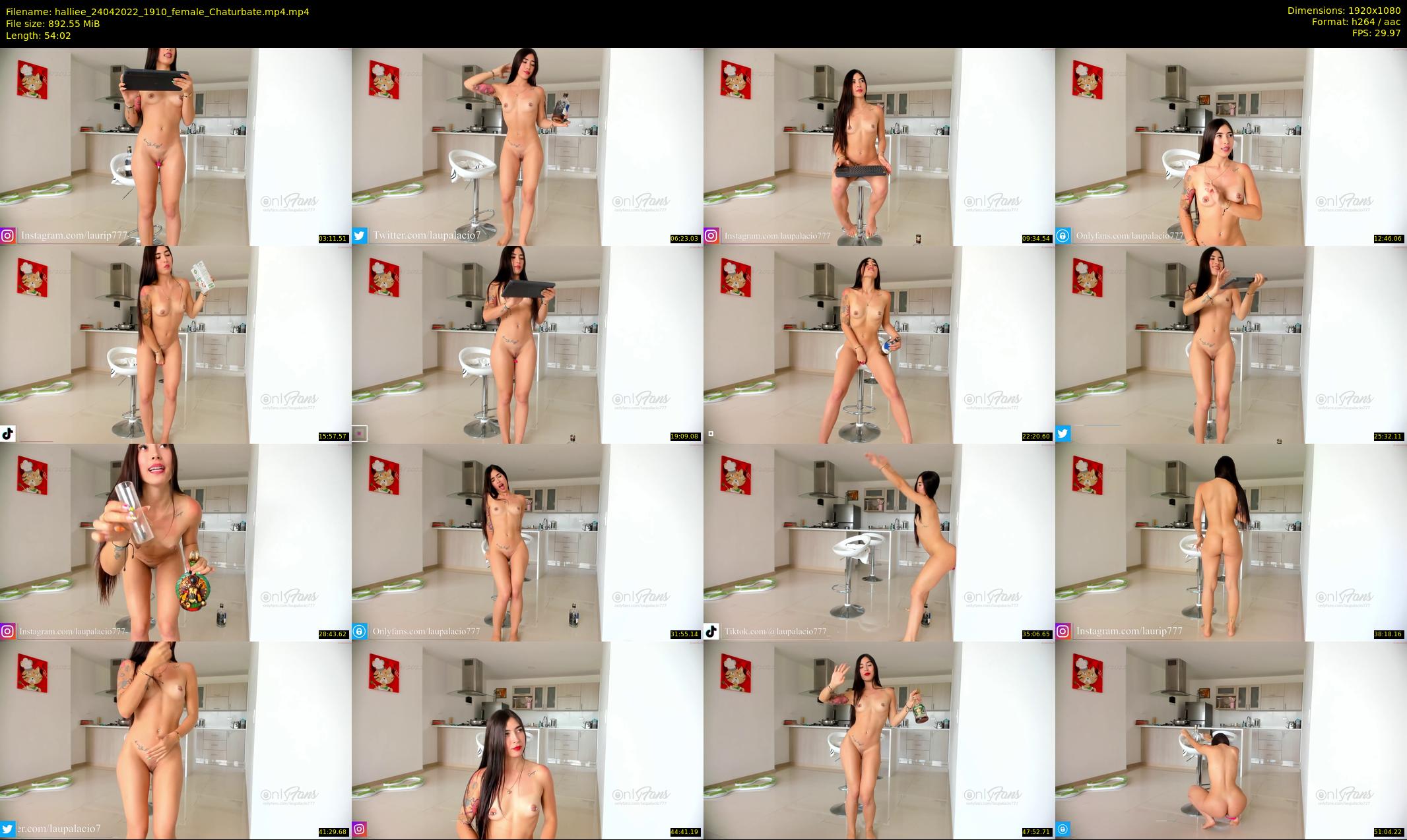 halliee — 55 minute Chaturbate couple cam show recording, 1080p, Apr 24, 2022