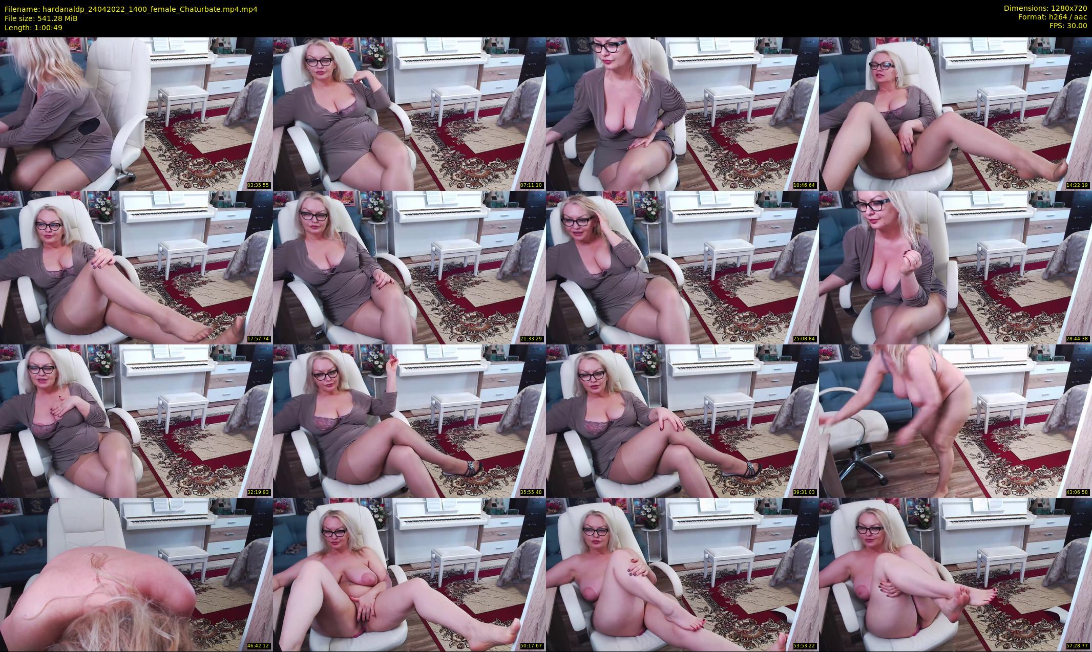 hardanaldp — 61 minute Chaturbate female cam show recording, 720p, Apr 24, 2022