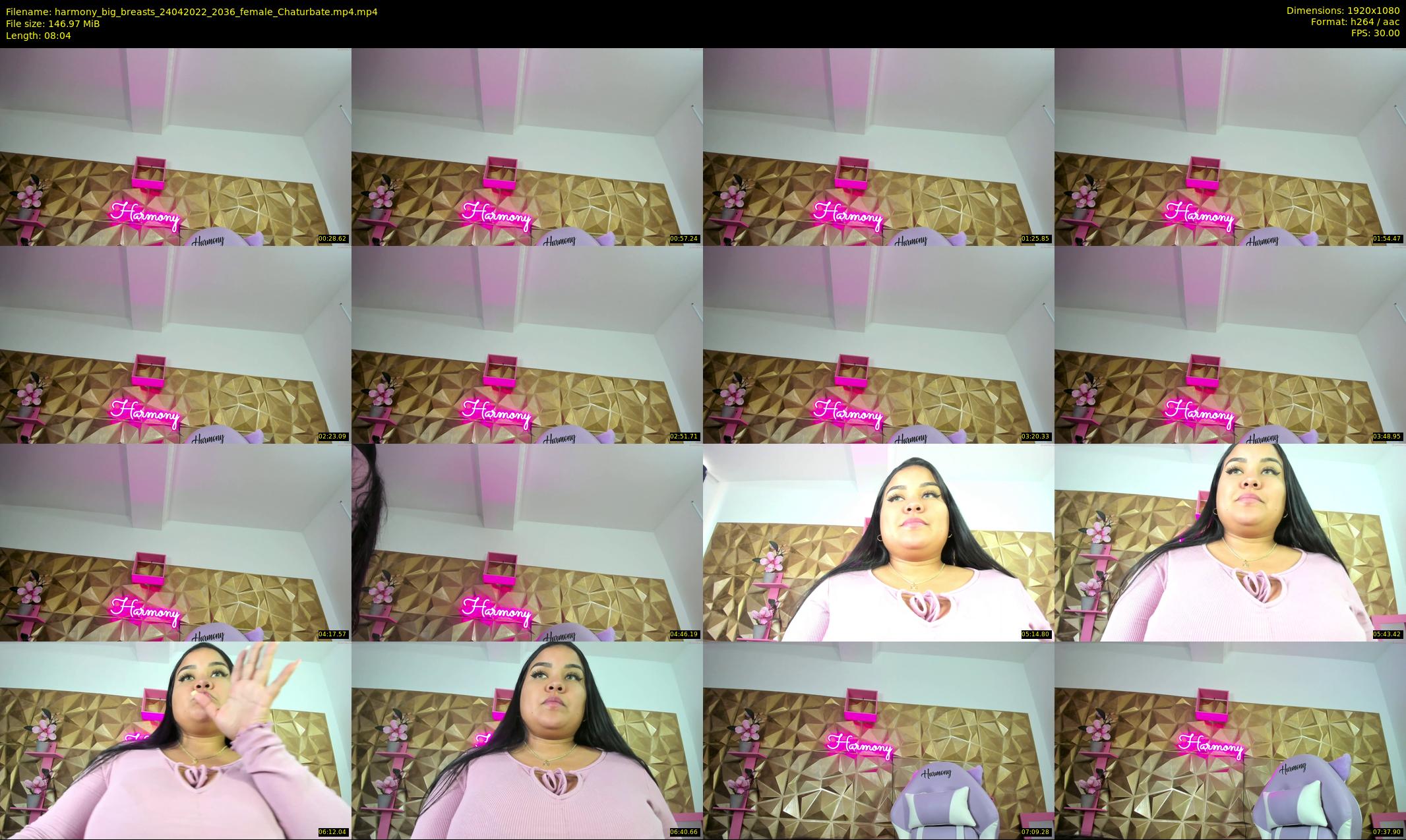 harmony_big_breasts — 9 minute Chaturbate female cam show recording, 1080p, Apr 24, 2022