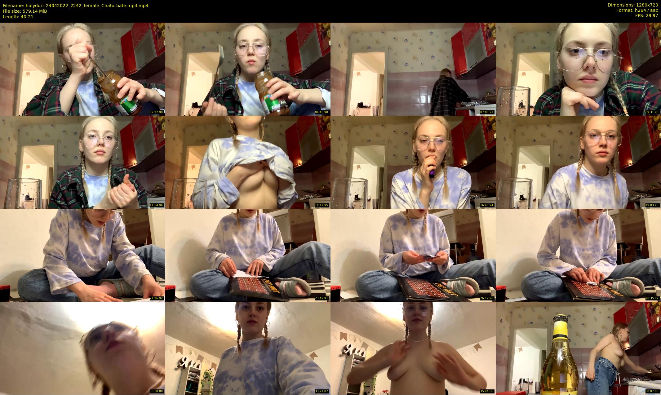 holydori — 41 minute Chaturbate female cam show recording, 720p, Apr 24, 2022